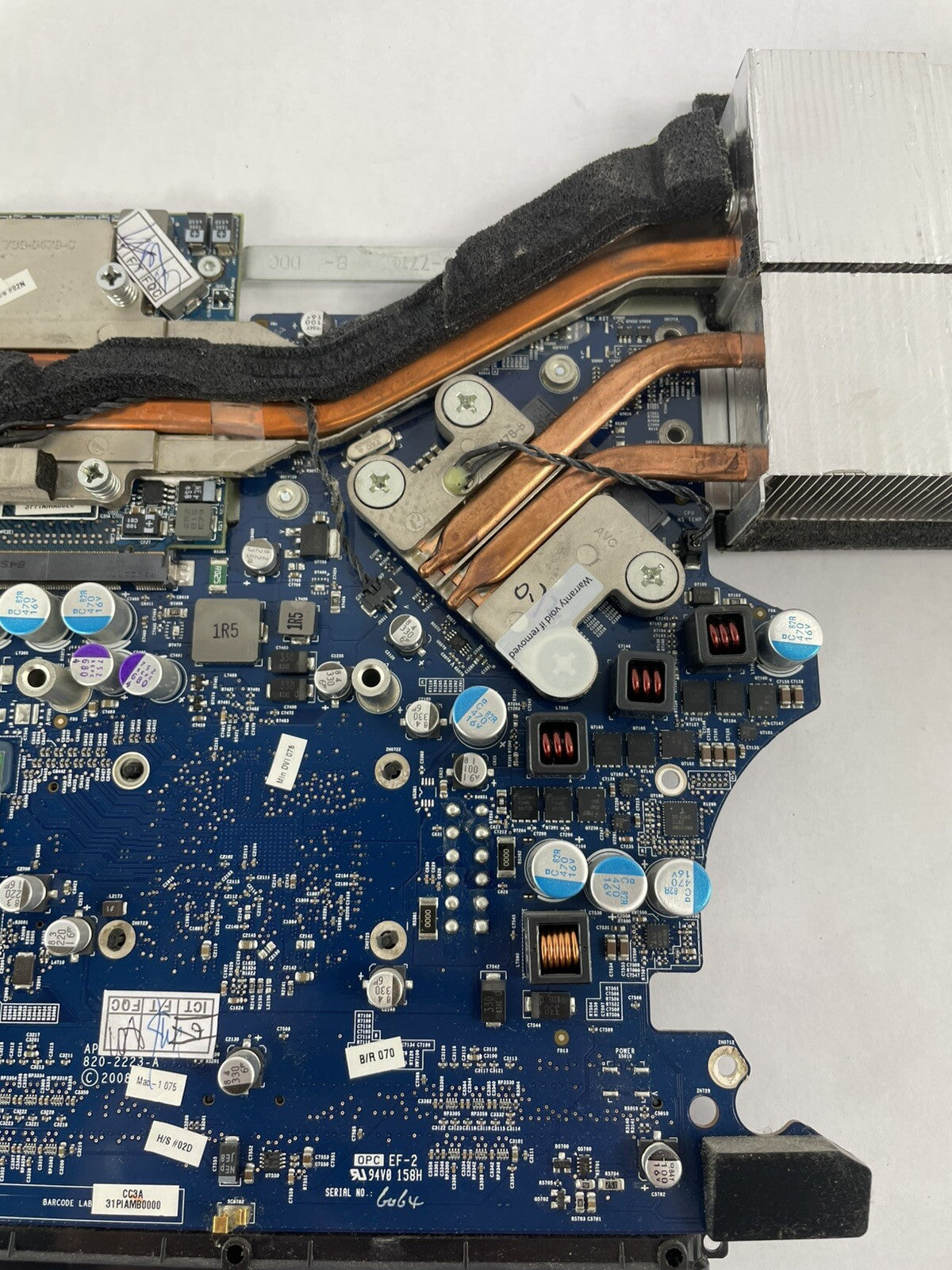 Apple 20” iMac A1224 Logic Board 820-2223-A w/ HD 2600 Video Card 2.4 GHz Core 2
