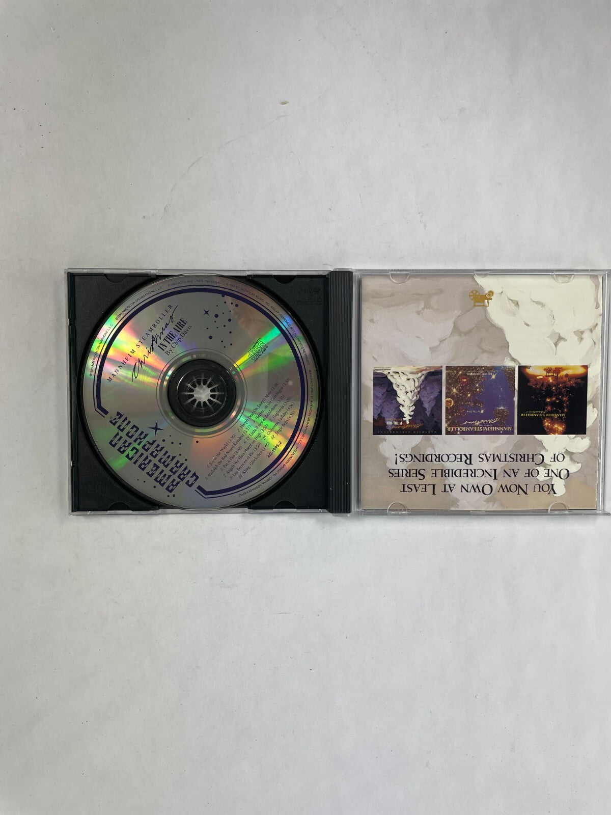 Christmas In The Aire By Chip Davis Mannheim SteamRoller Joy to the World CD 53