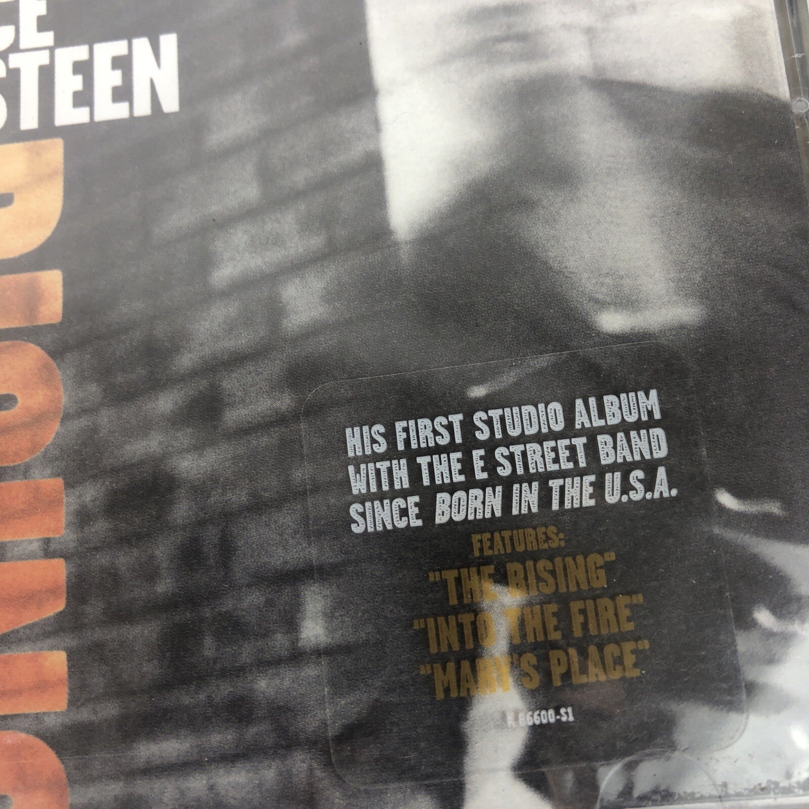 BRAND NEW FACTORY SEALED CD THE RISING by Bruce Springsteen w E Street Band #1