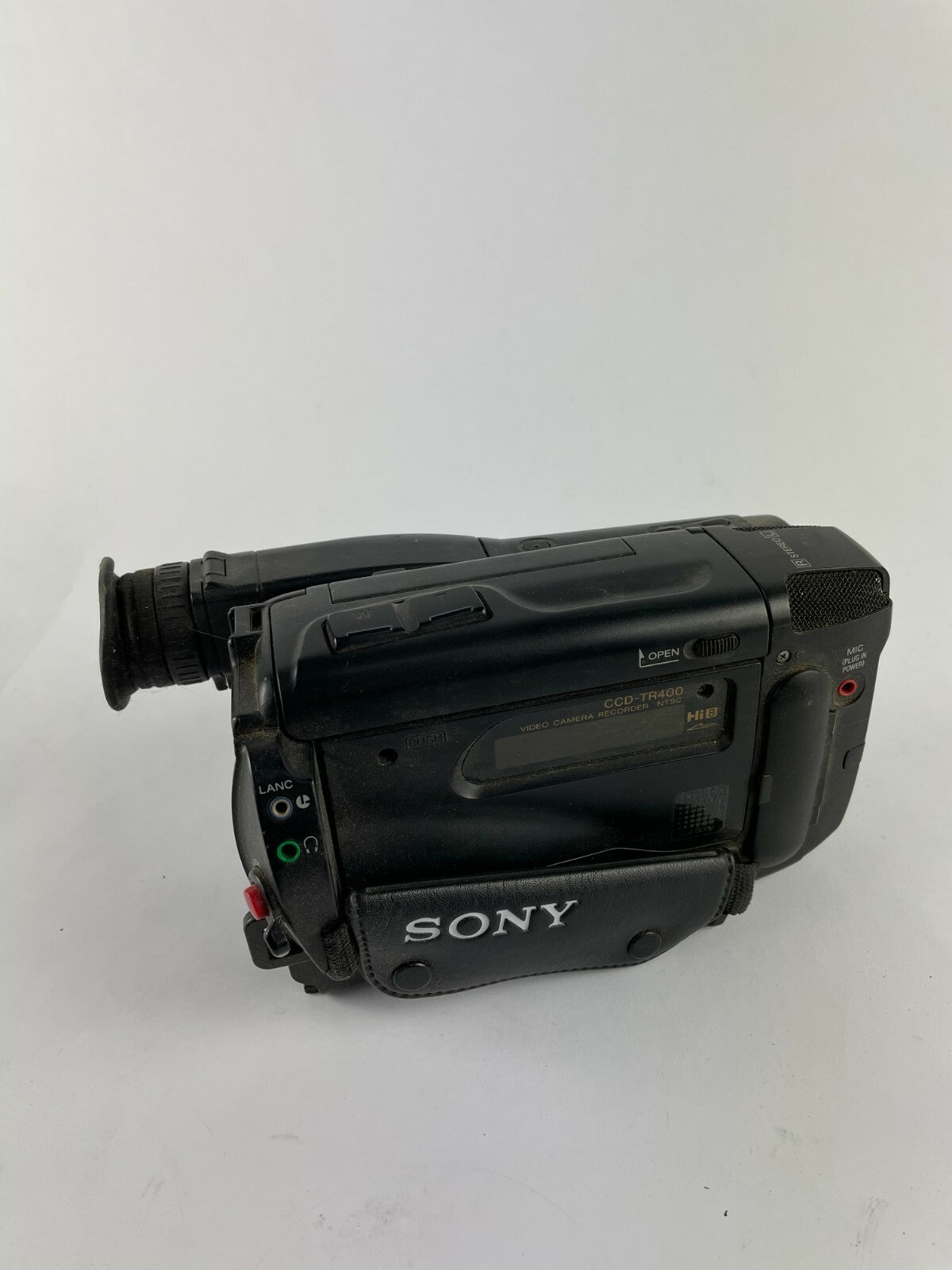 Genuine Sony 12x SteadyShot Video Hi8 Handycam Recorder CCD-TR400 DC 6V 