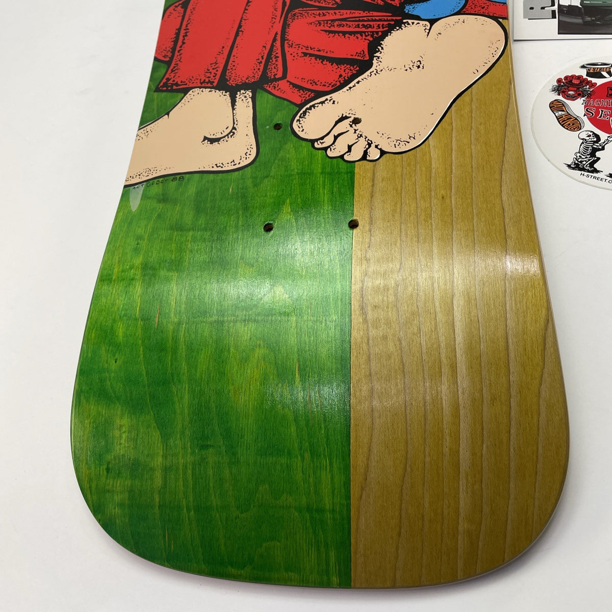 RON ALLEN "INSANE" RE-Issue Deck H-Street Skateboards Watson Laminates 14 / 166