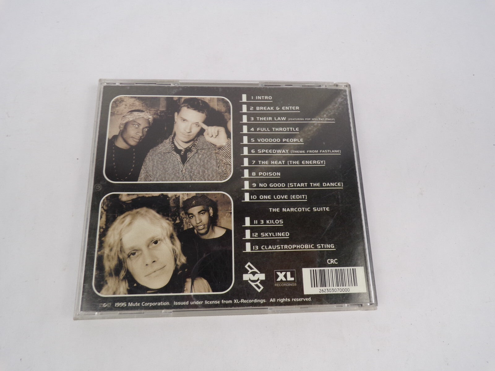 Prodigy Music For The Jilted Generation Intro Break & Enter There Law Full CD#63