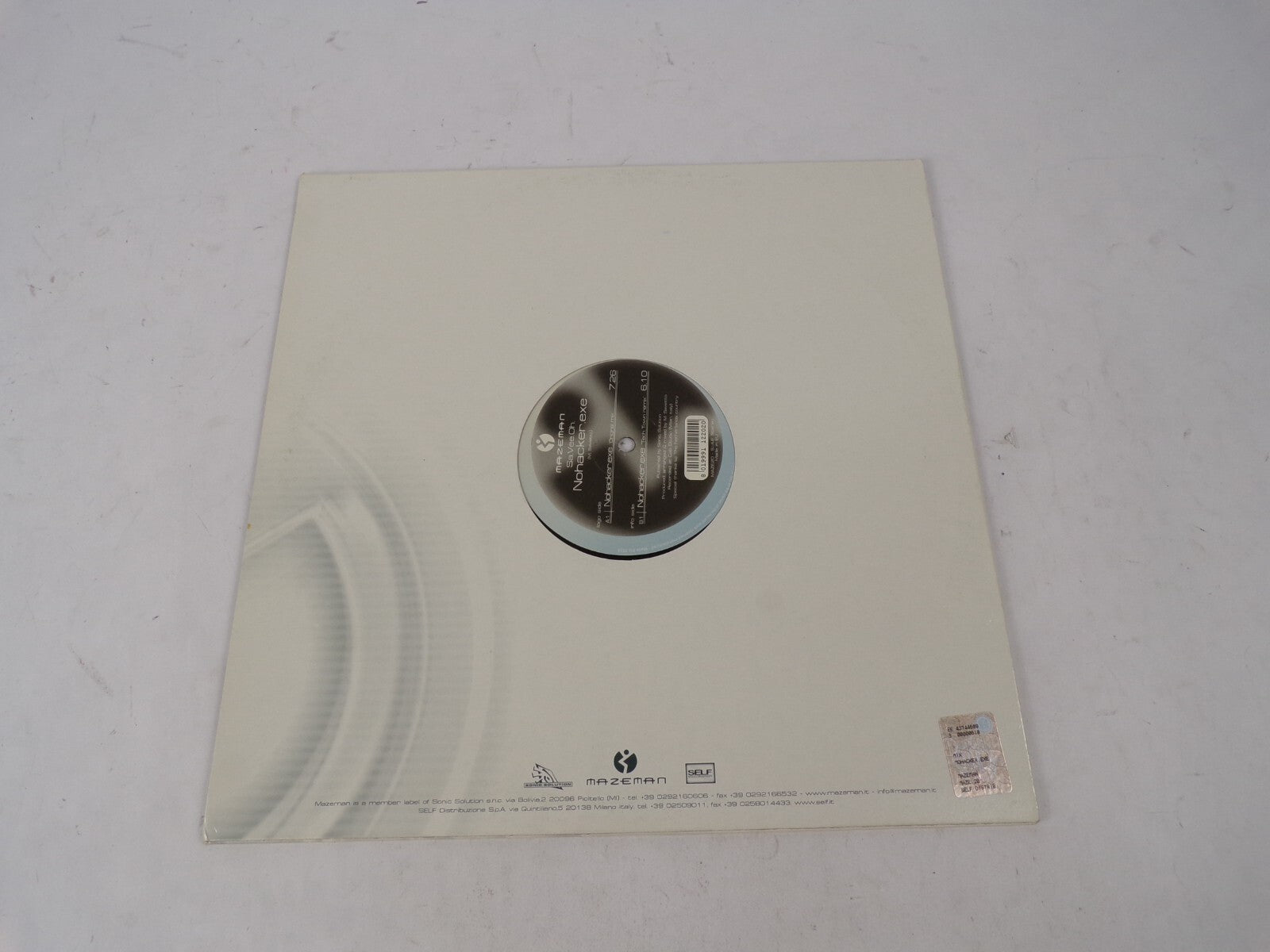 Mazeman Sa.Vee.Oh. Nohacker.Exe Tech Town Remix Vinyl Record