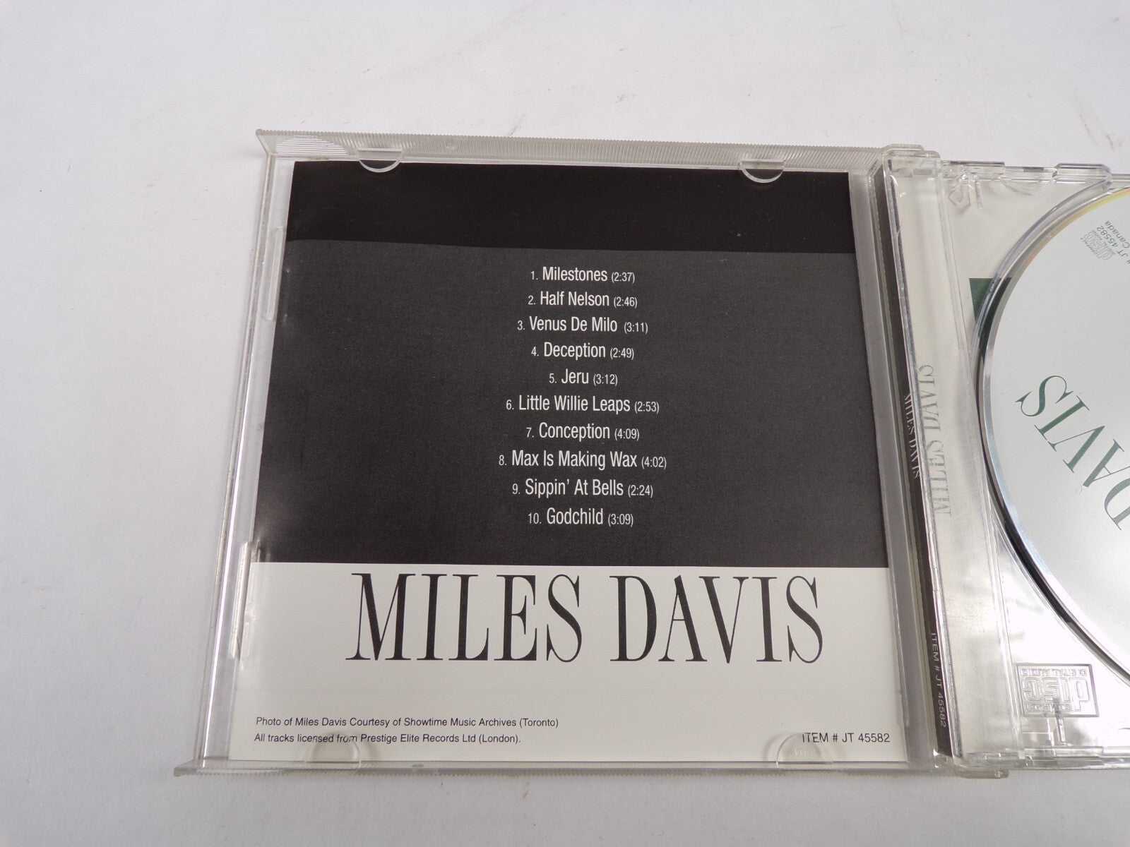 Miles Davis Milestones Godchild Venus De Milo Half Nelson And Many More CD#13