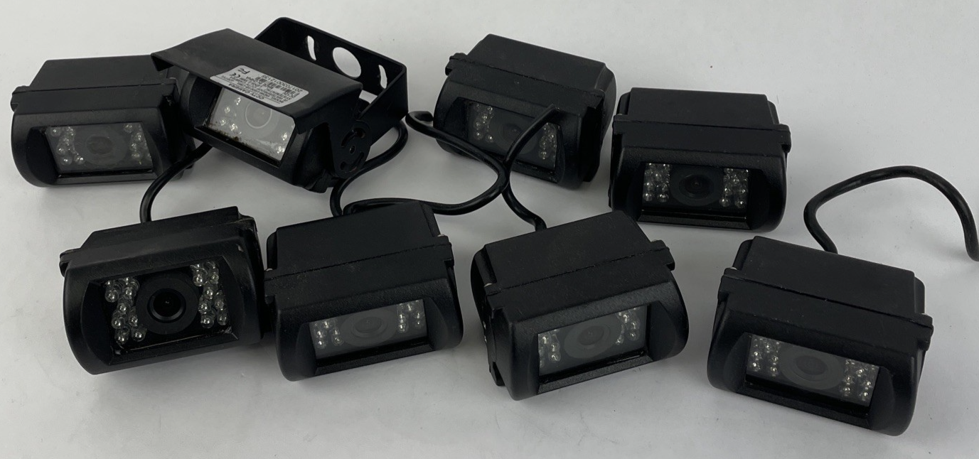 WatchGuard 4RE INFRARED WDM-V6001B-CM/L Lens Waterproof IR CCTV Camara Lot of 8