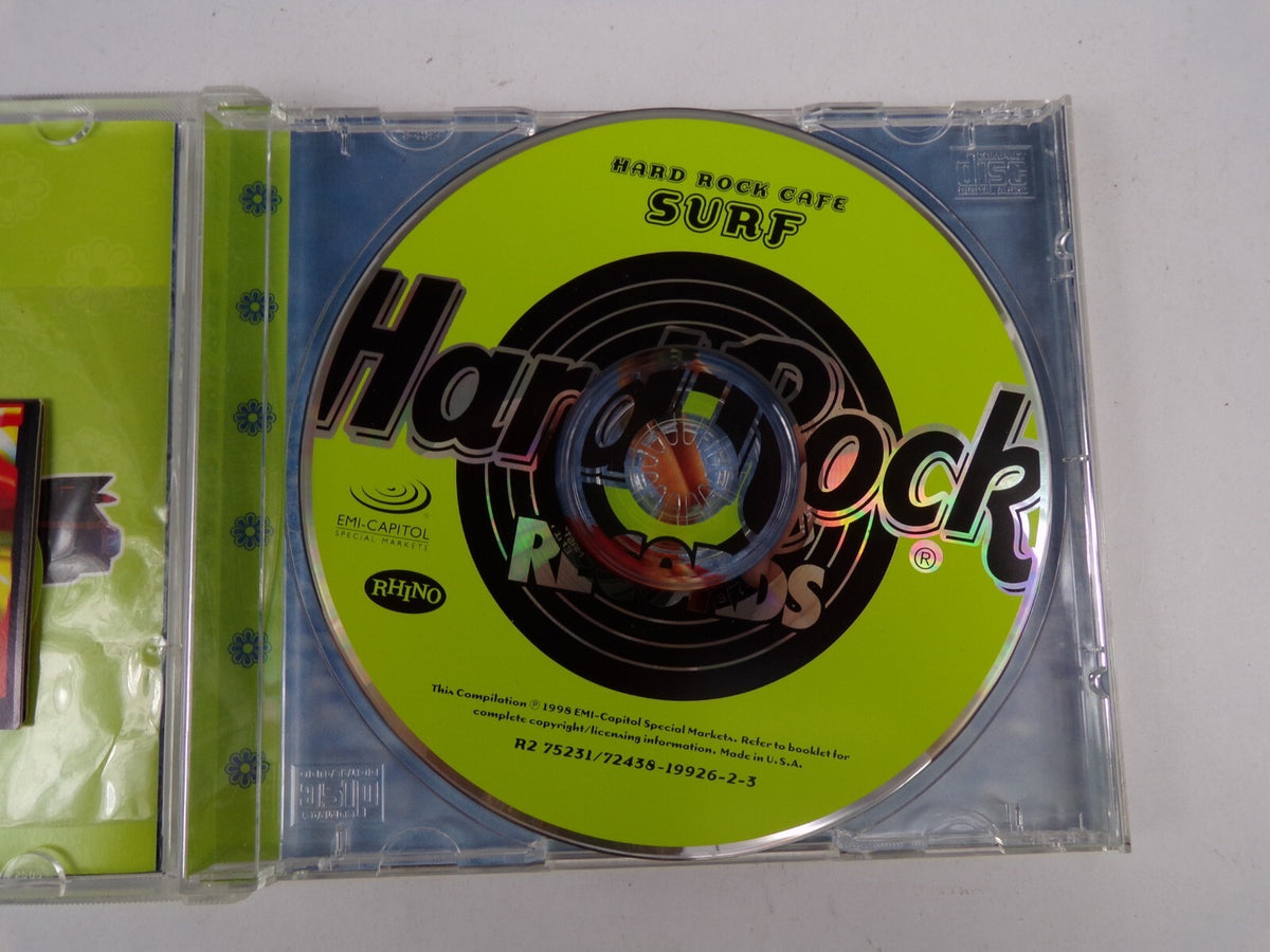 Hard Rock Cafe Surf Pipeline Surfer Joe Surf City Mr. Rebel Wipe Out CD#39