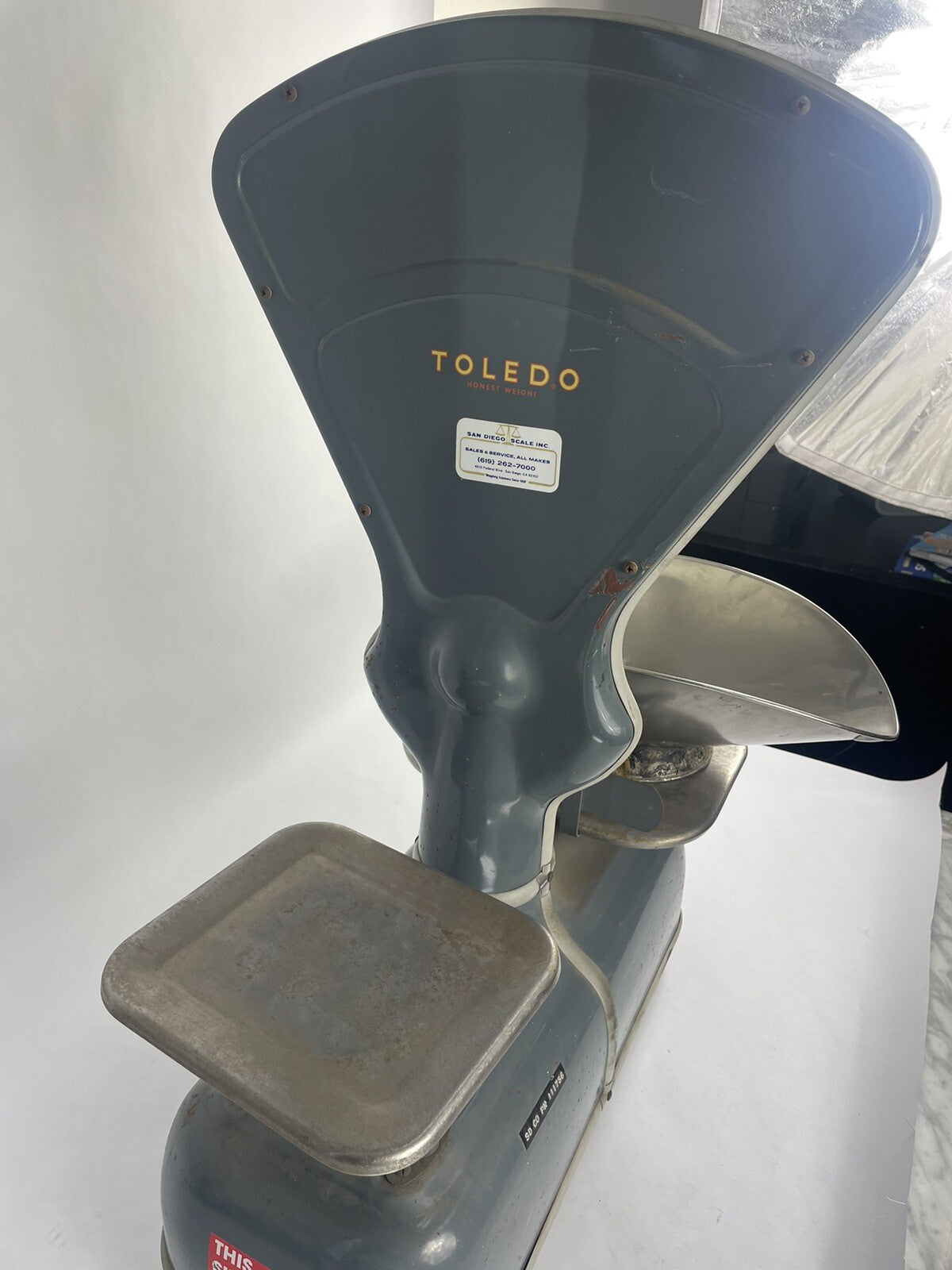 Vintage Toledo Double Platform 4030 Balance Weight Scale