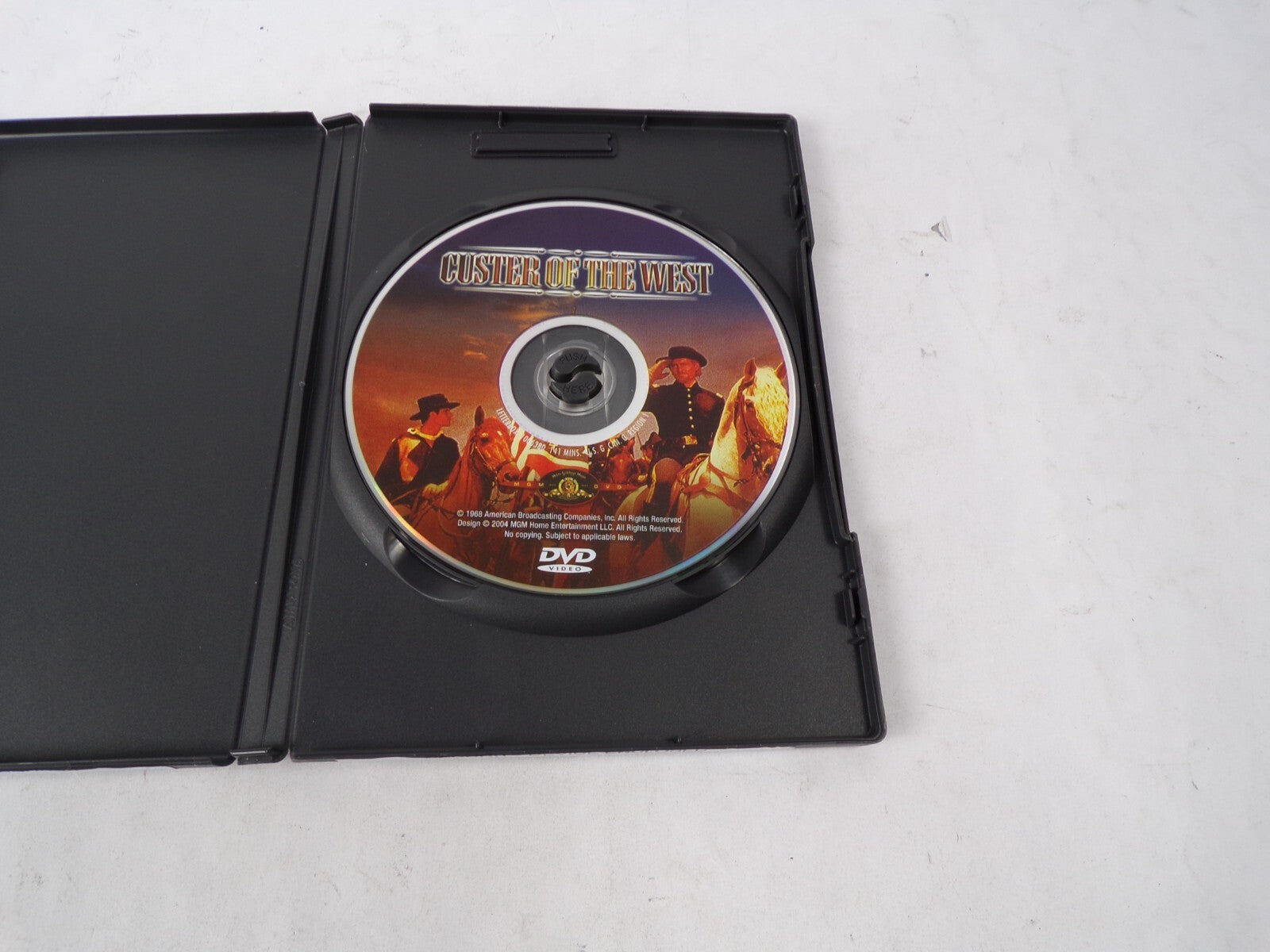 The Custer Of The West The Epic Saga Of The Man Who Became A Legend DVD Movies