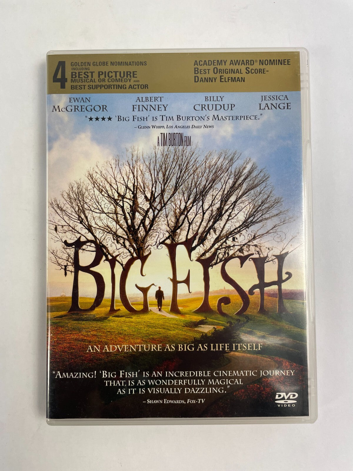 Big Fish Ewan McGregor Albert Finney Billy Crudup Jessica Lange DVD Movies