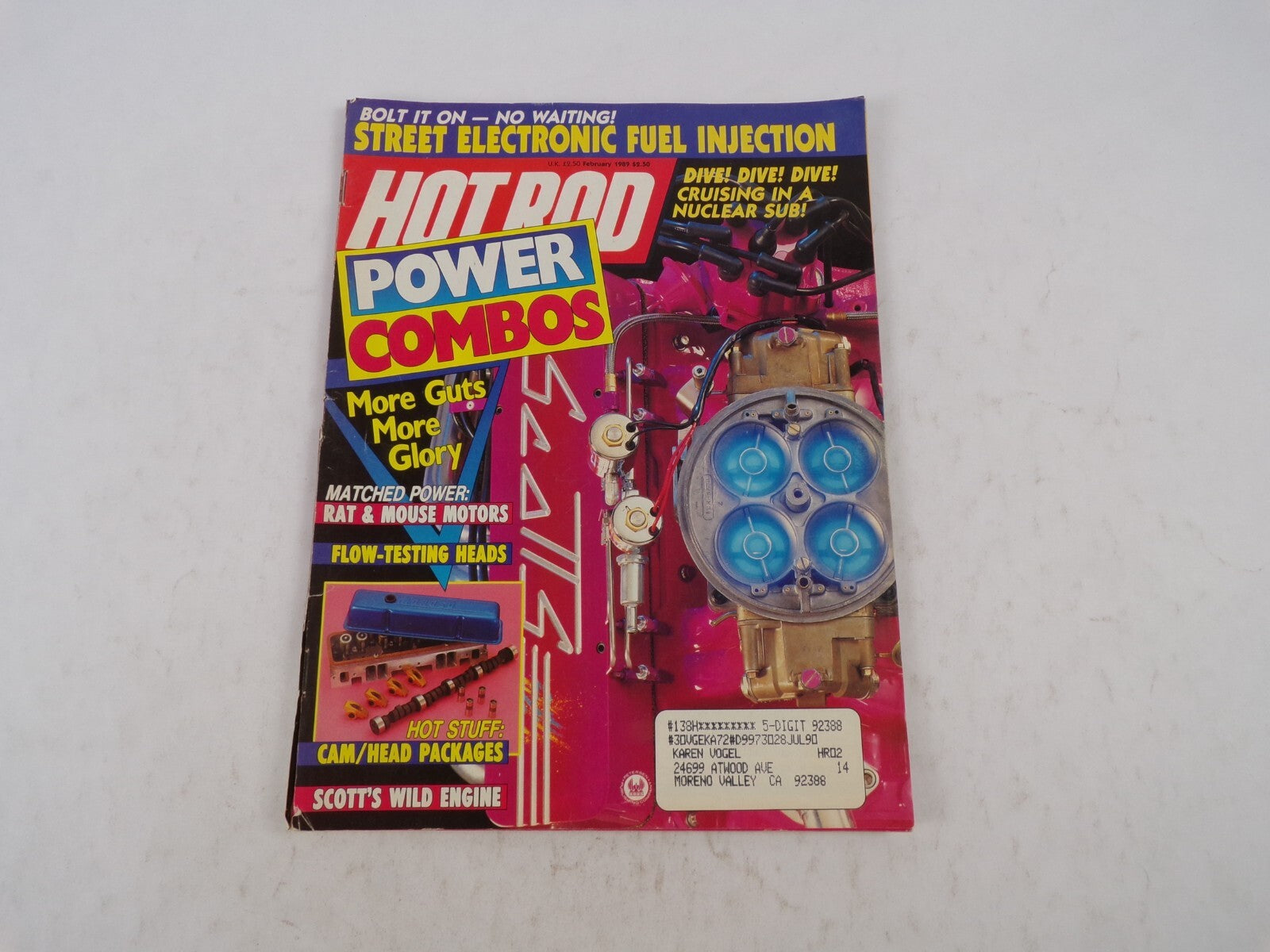 July 1990 Hot Rodding Magazine Power Combos Street Electronic Fuel Injection Mo