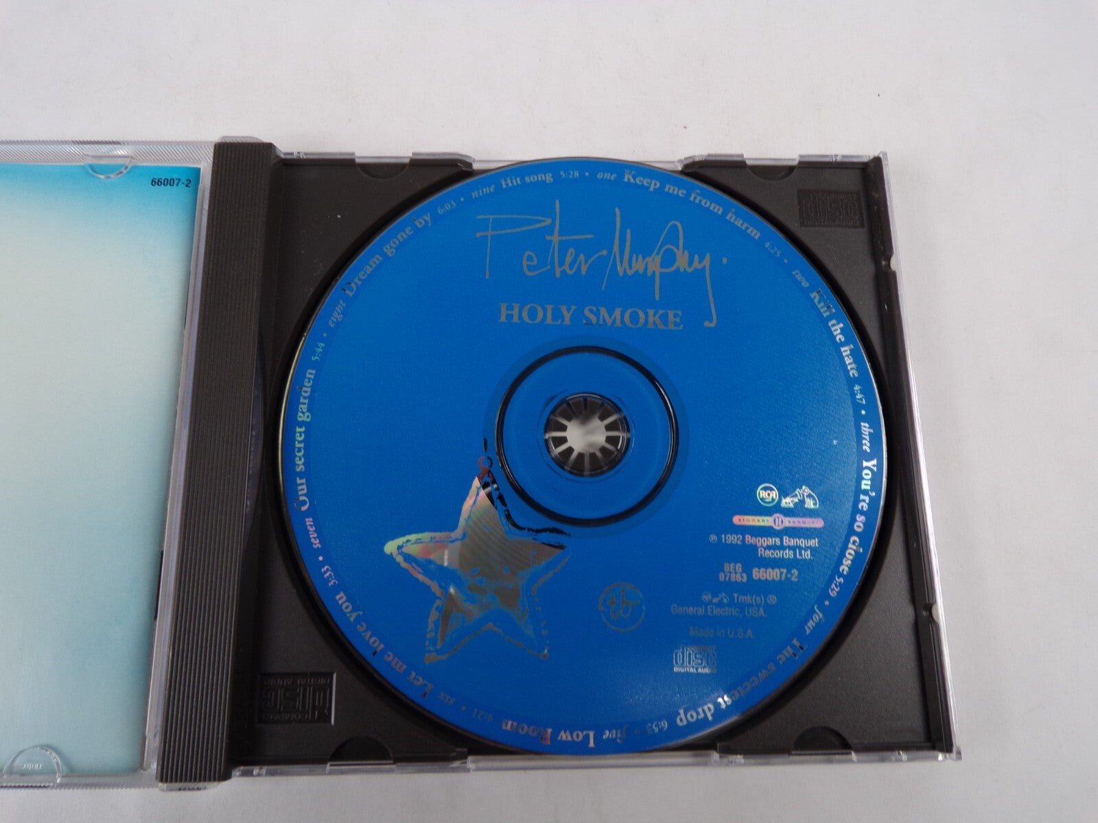 Peter Murphy Holy Smoke Keep Me From Harm Kill The Hate Low Room CD#55