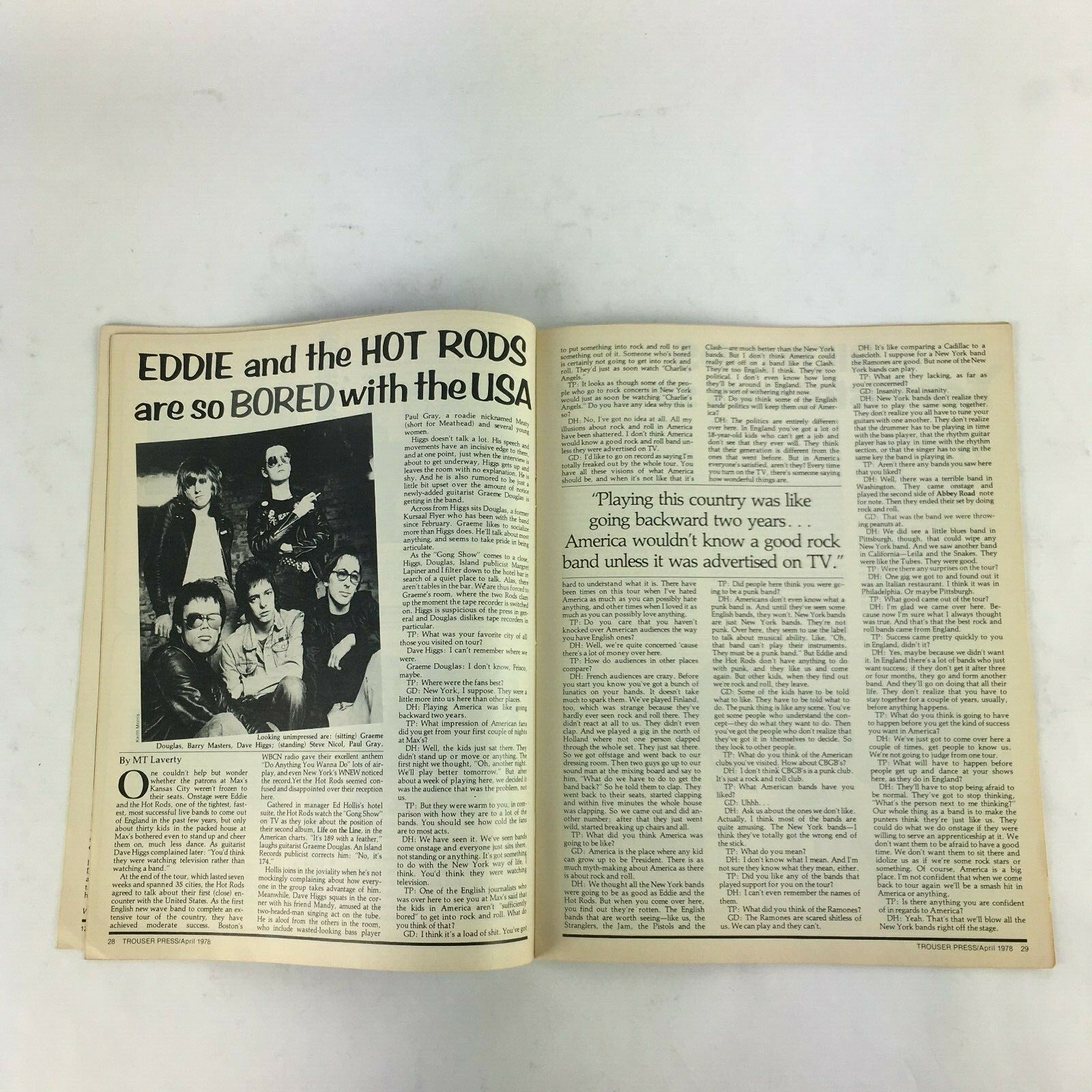 April1978 TrouserPressMagazine Pete Townshend Cops to it: I am the establishment