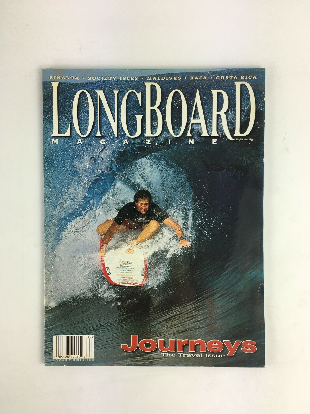 December 2002 LongBoard Magazine Journeys The Travel Issue Sinaloa Society Isles