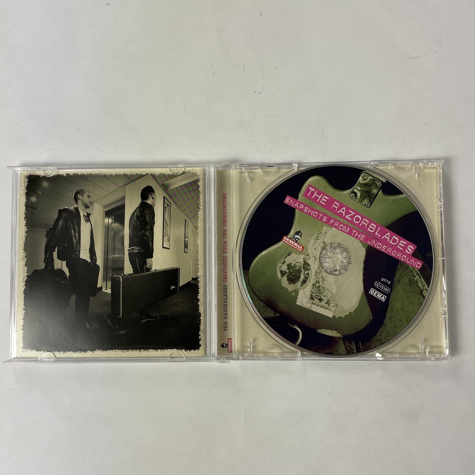 The Razorblades - Snapshots From The Underground (CD, 2013, Germany)   #20