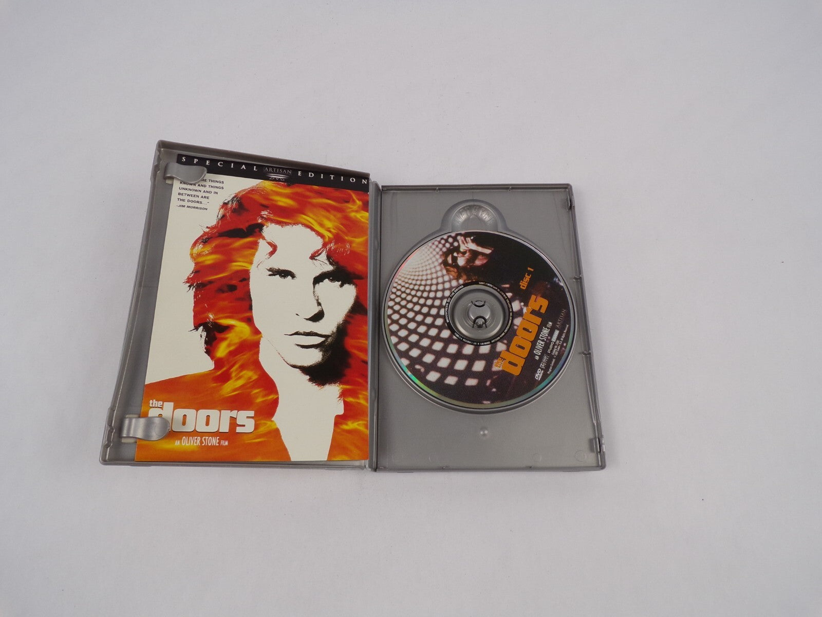 The Doors An Oliver Stone Film Casting Val Kilmer Meg Ryan DVD Movies