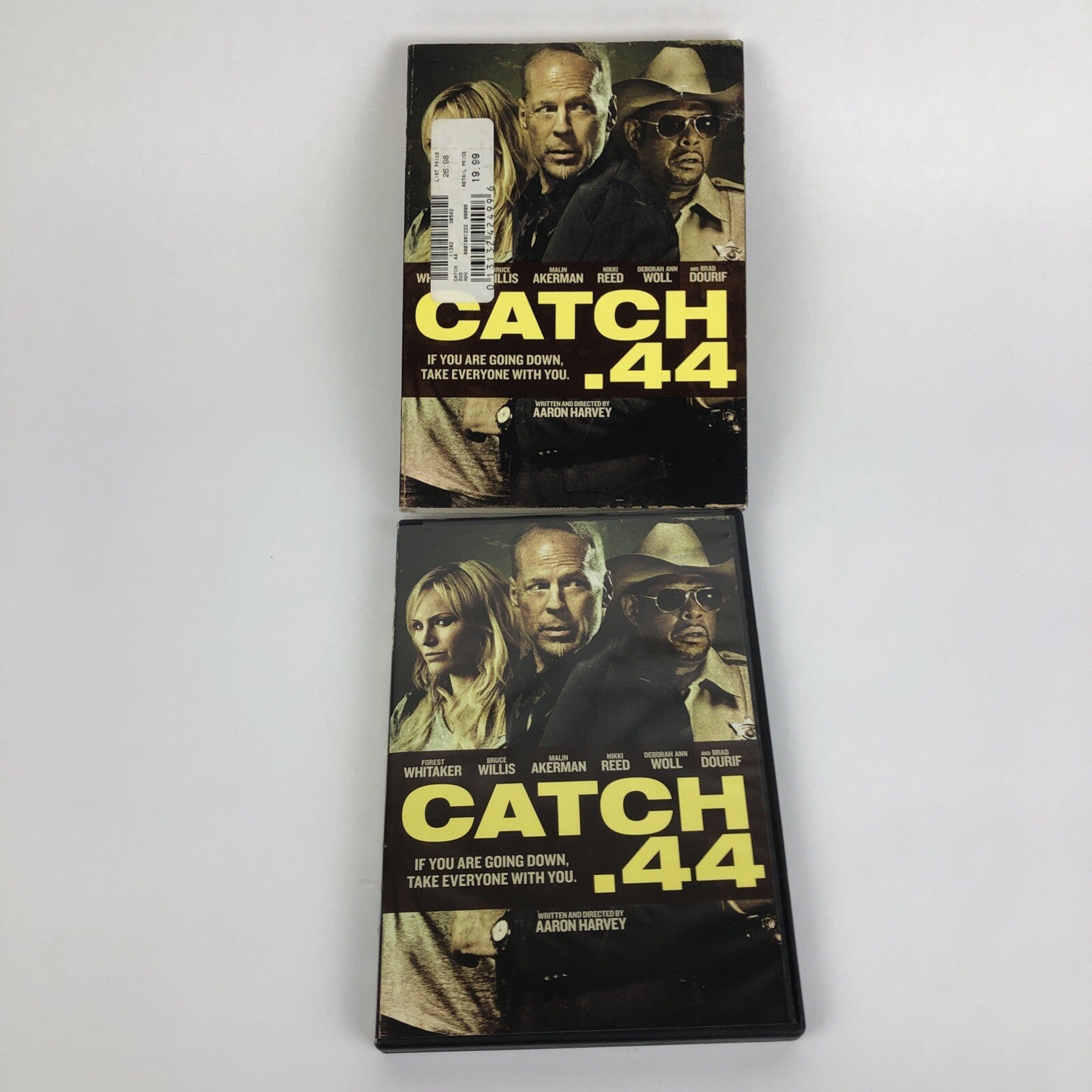 Catch .44 - DVD By Bruce Willis Nikki Reed Forest Whitaker - AARON HARVEY FILM