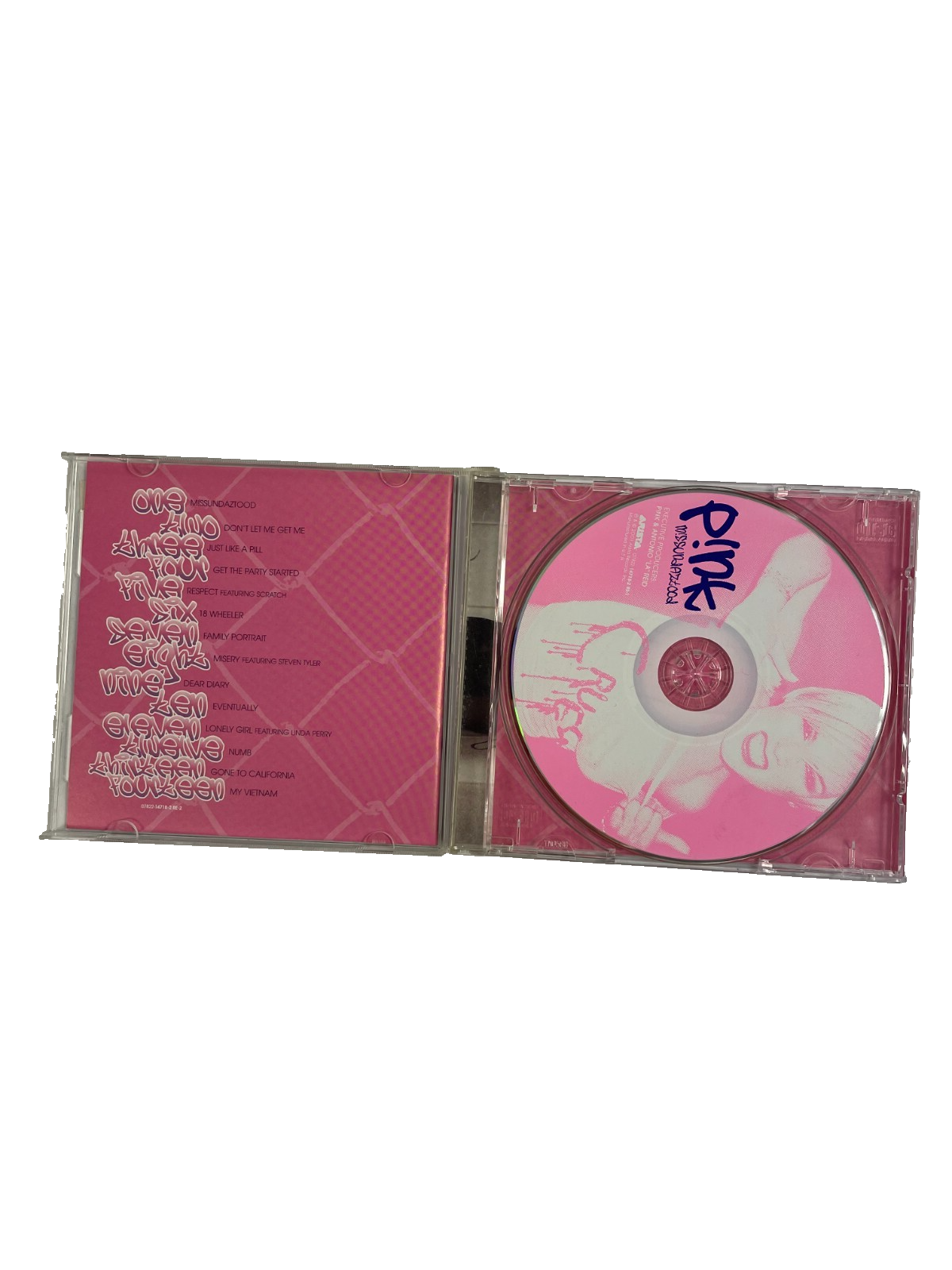 Pink – Missundaztood Missundaztood Don't Let Me Get Me 18 Wheeler CD#33