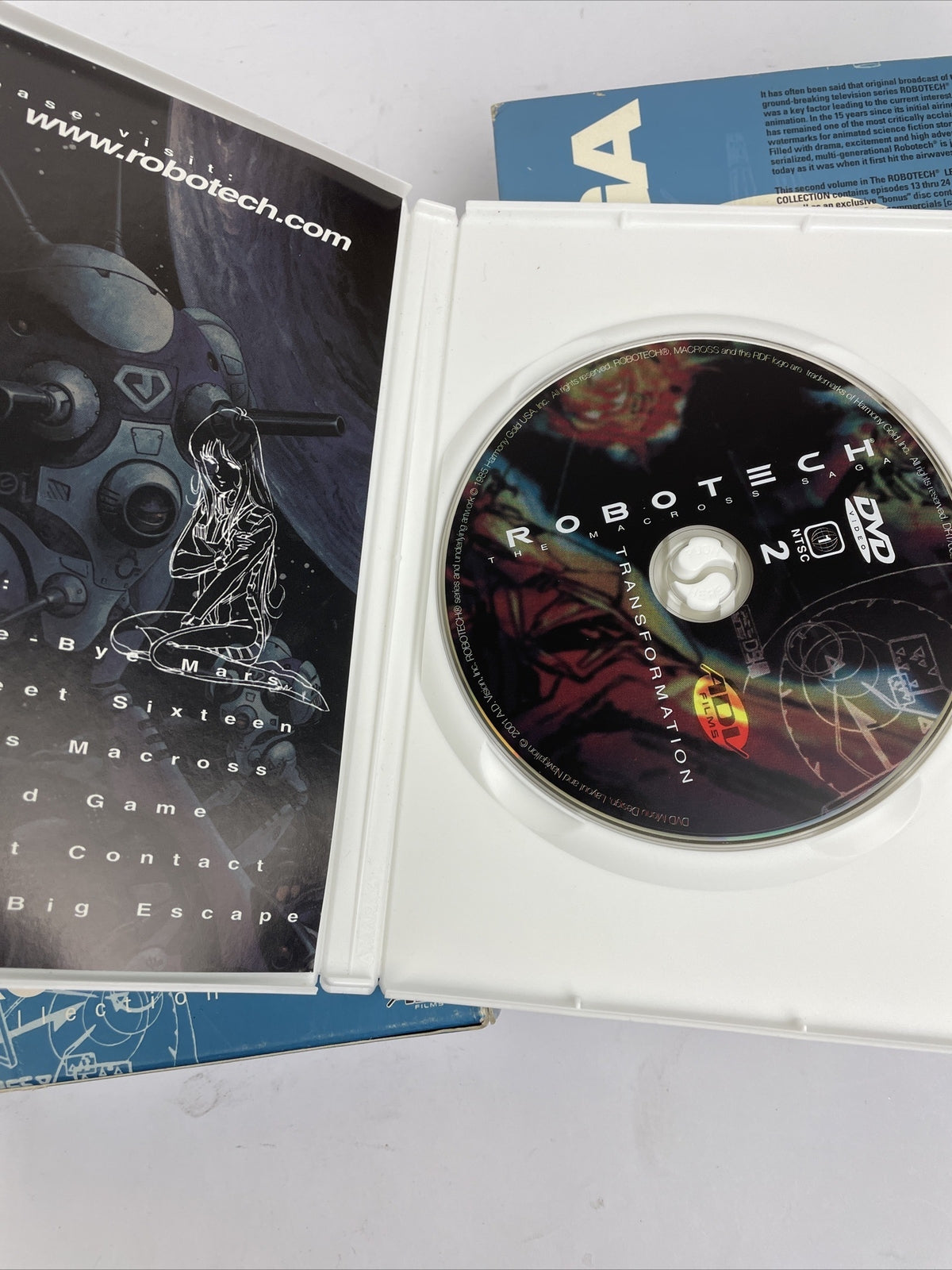 Robotech The Macross Saga Legacy Collection DVD Box Sets Volumes 1-2 ADV Films