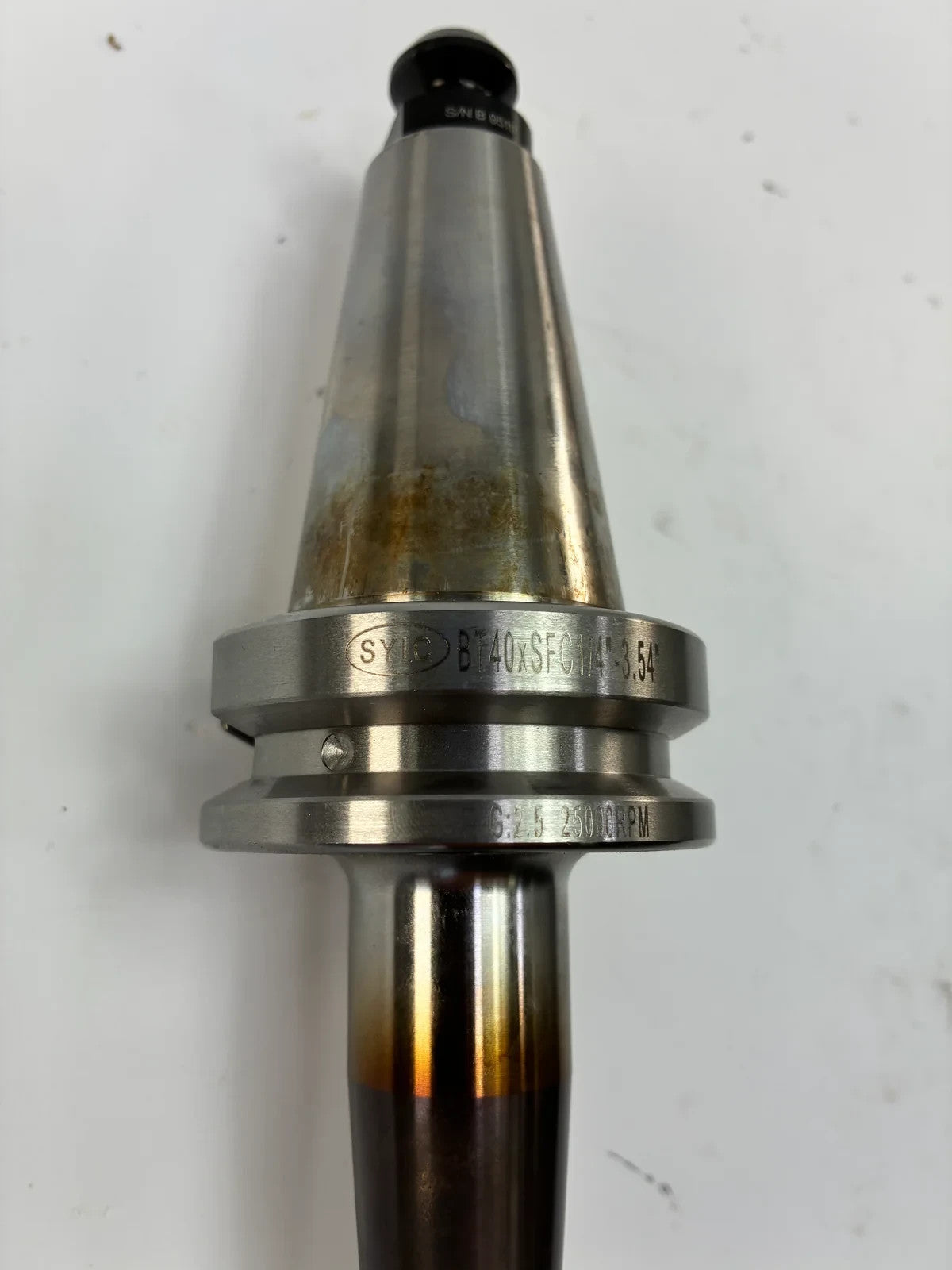 Techniks SYIC 39111 BT40 1/4” Shrink-Fit Tool Holder – 3.54” Projection