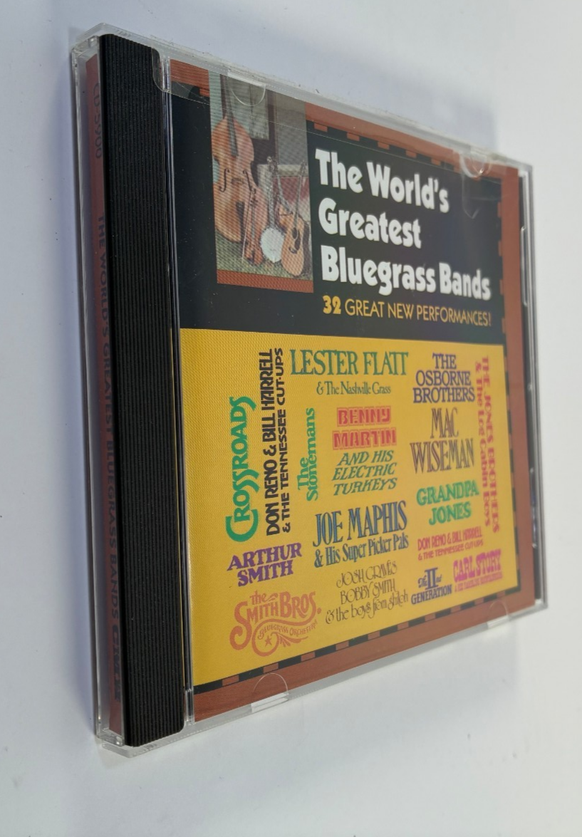 Various Artists The World's Greatest Bluegrass Bands CMH CD 1989