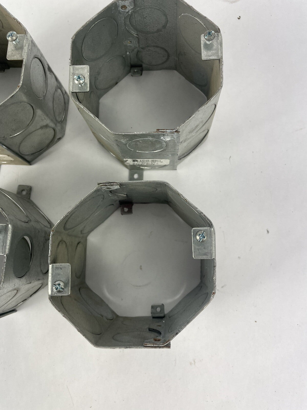 Steel City 54561 3/4 1 Concrete Outlet Masonry Box Steel 4 pack - Lot of  4