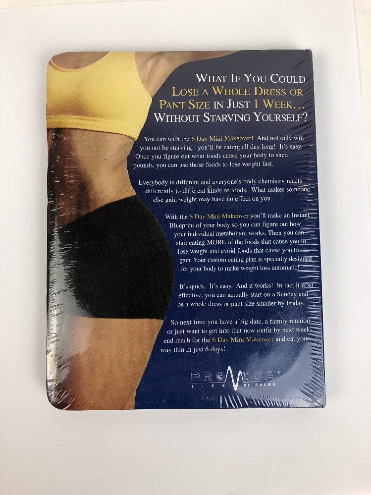 Michael Thurmond's Six Day Mini Makeover DVD Lose Whole Dress or Pant Size NEW!