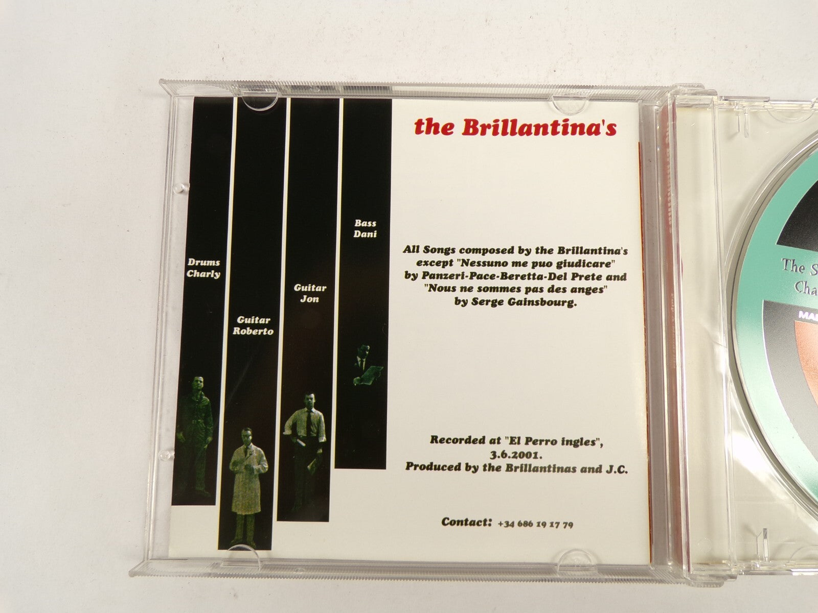 The Brillantina's Pulp-A-Mandrilla Hold On Magnolia Ice El Perro Vicio CD#44