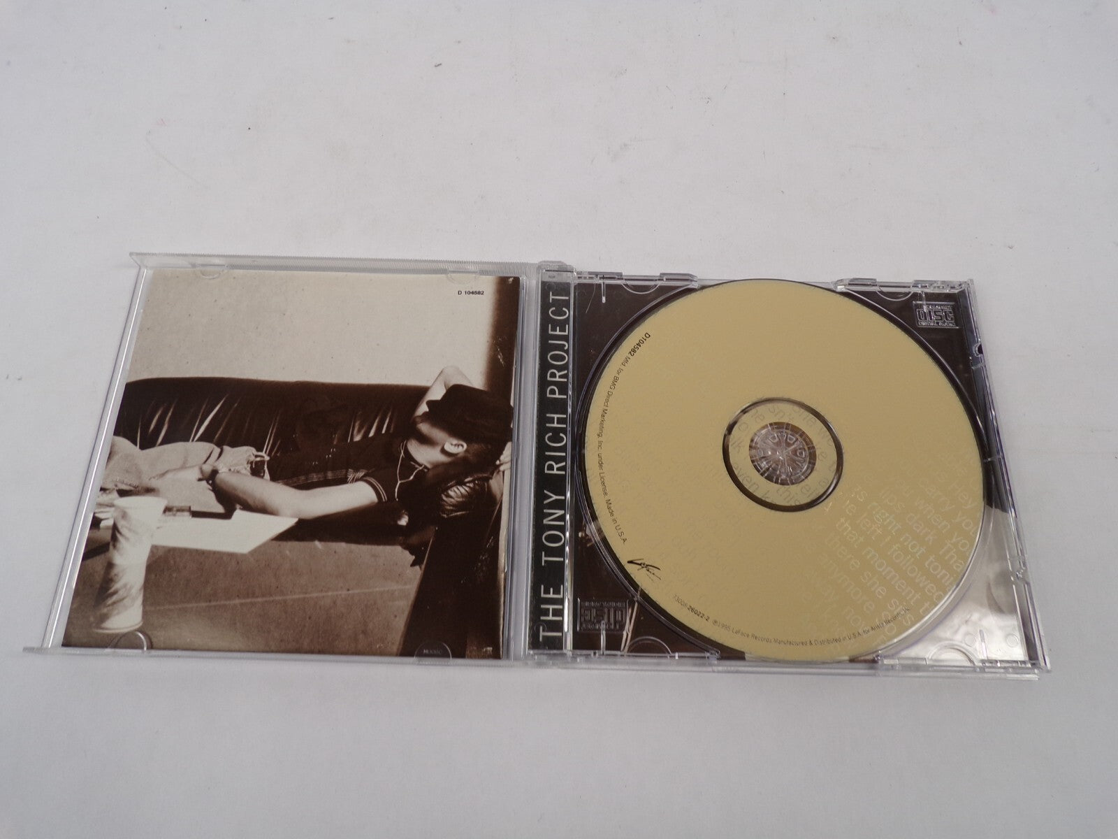 The Tony Rich Project Words  Hey Blue Nobody Knows Like A Woman Grass Is CD#26