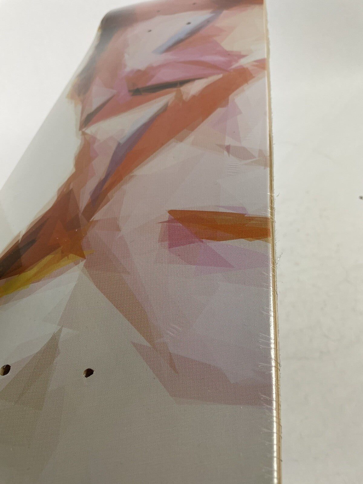 Rare new 7.75-inch David Bowie art skateboard deck with collectible graphic on durable 7-ply maple construction.