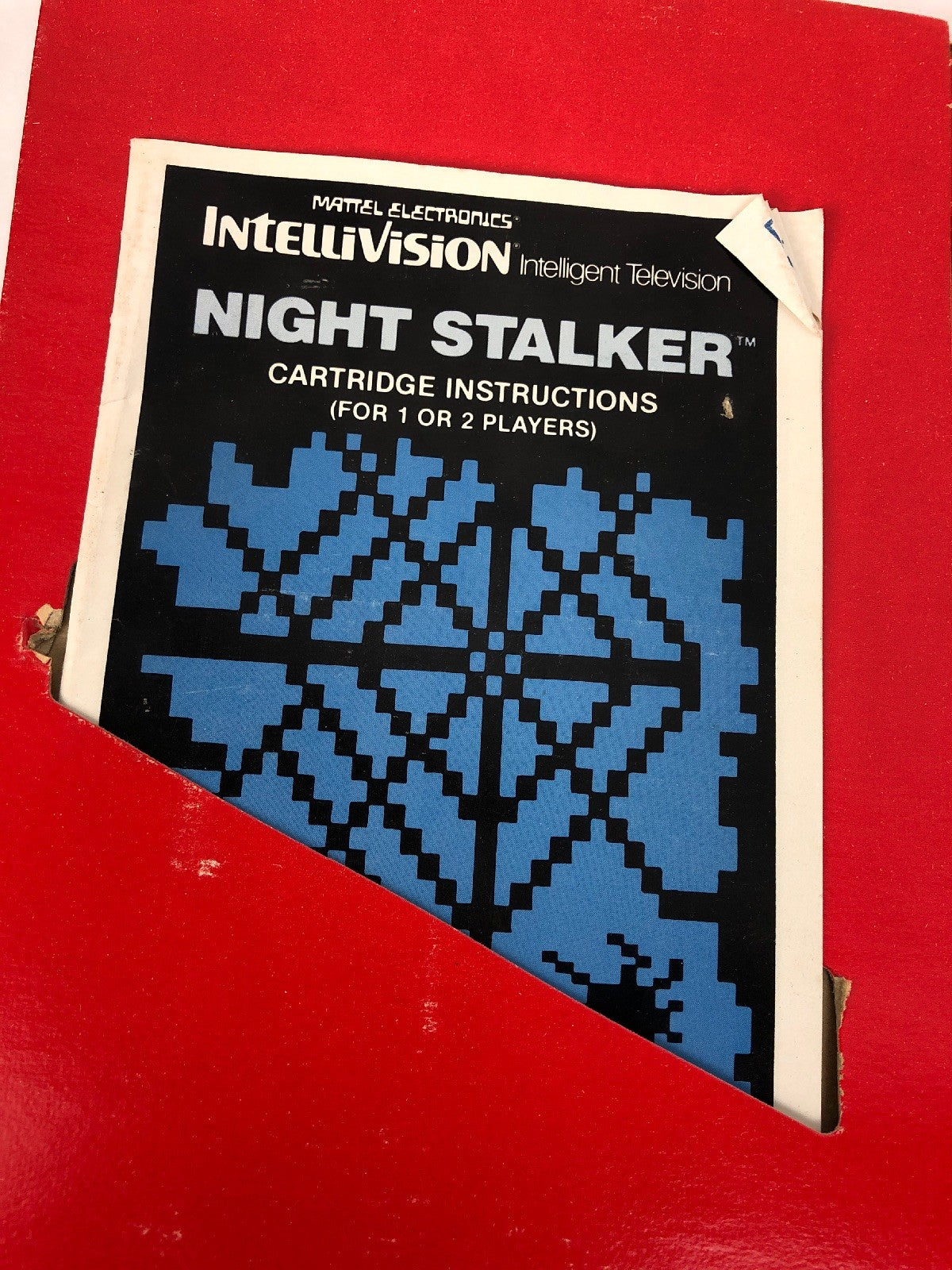 Mattel Electronics Night Stalker INTV Release ( Intellivision ) - Fast Shipping.