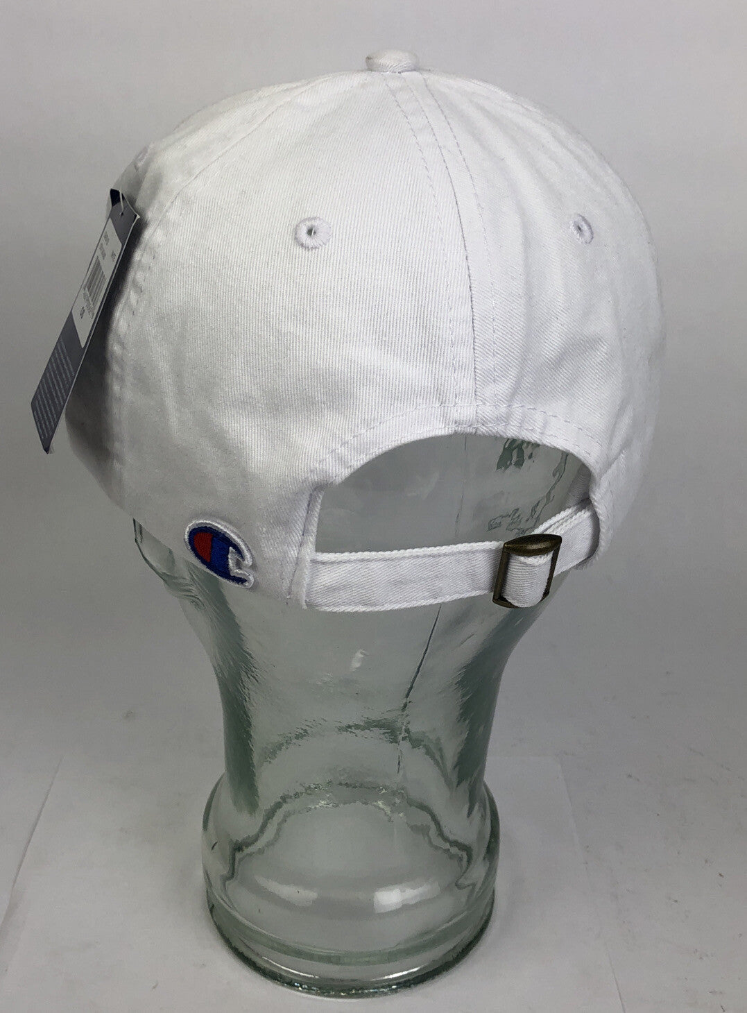 Champion Authentic Athletic-wear OSFA Adjustable White #1 Finger Logo Cotton Hat