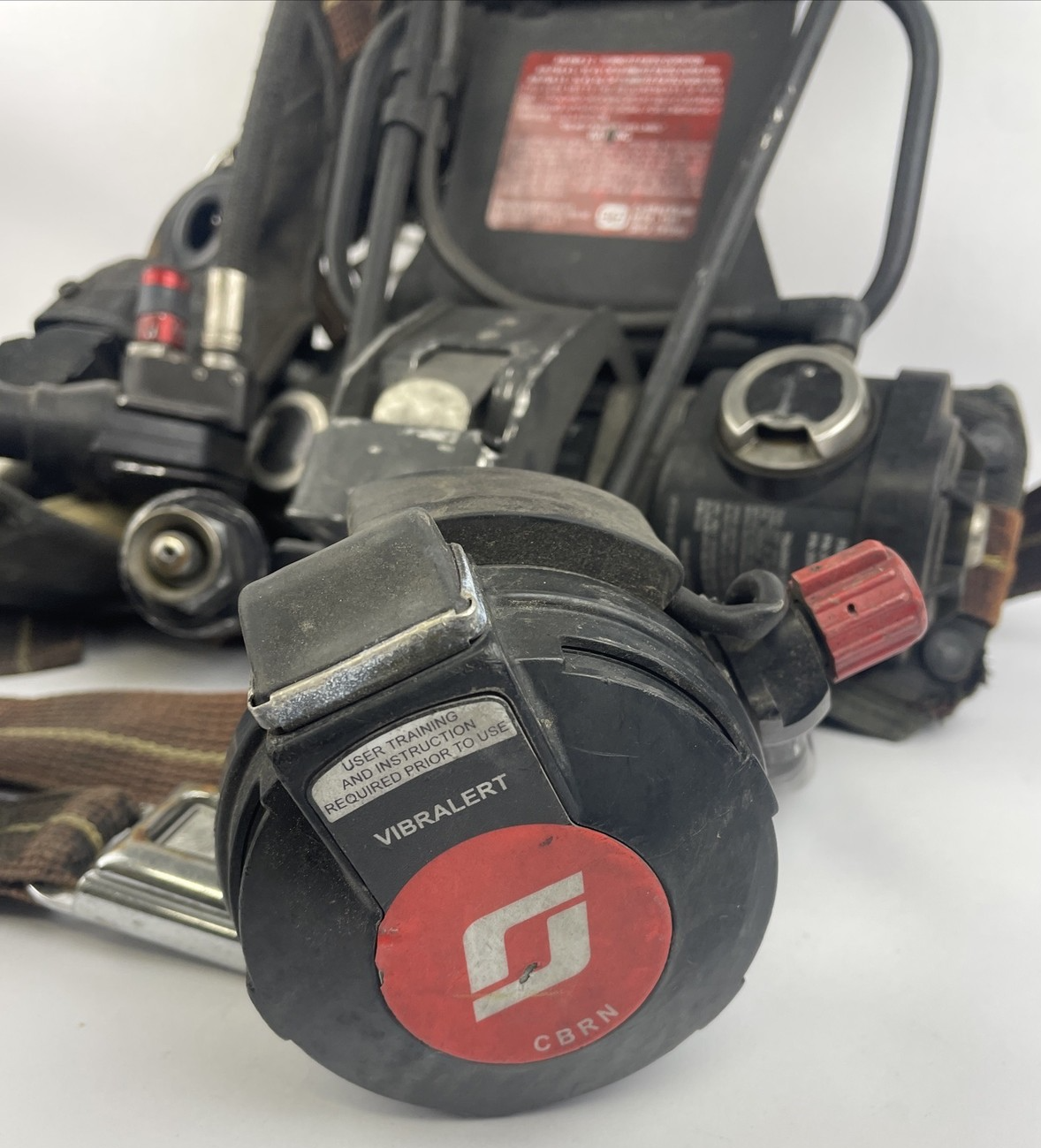 SCOTT SAFETY 4.5 4500 SCBA Air Pack Harness EZ-Flow Air Pak Plus with Sensor   e