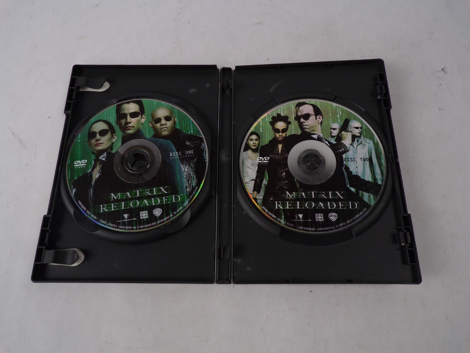Matrix Reloaded An Explosion of Mind Freeing Extra Features Keanu ReevDVD Movies