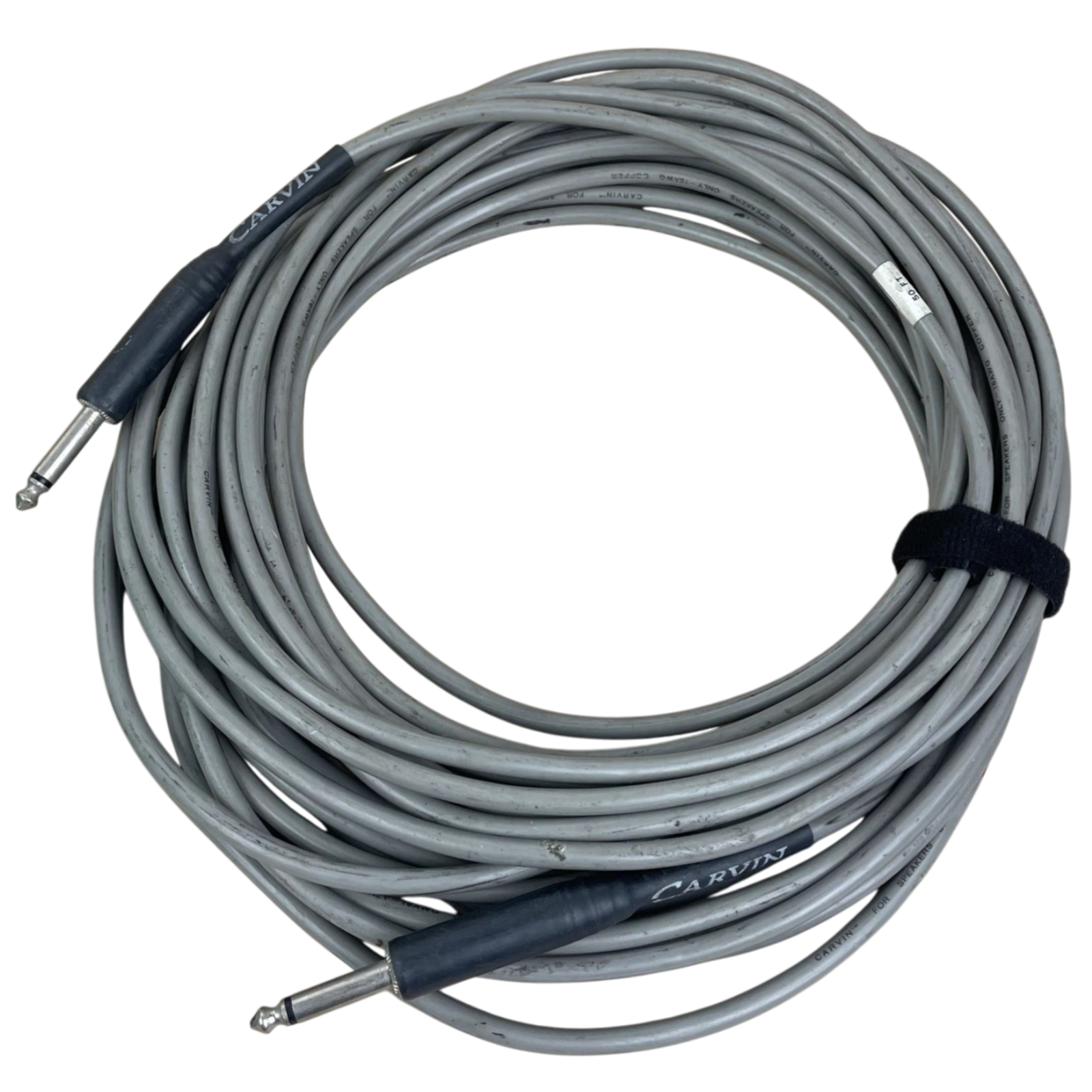 OEM CARVIN Mic Microphone Guitar Cord Connection Male 1/4" TS Jack 50' 50 Feet
