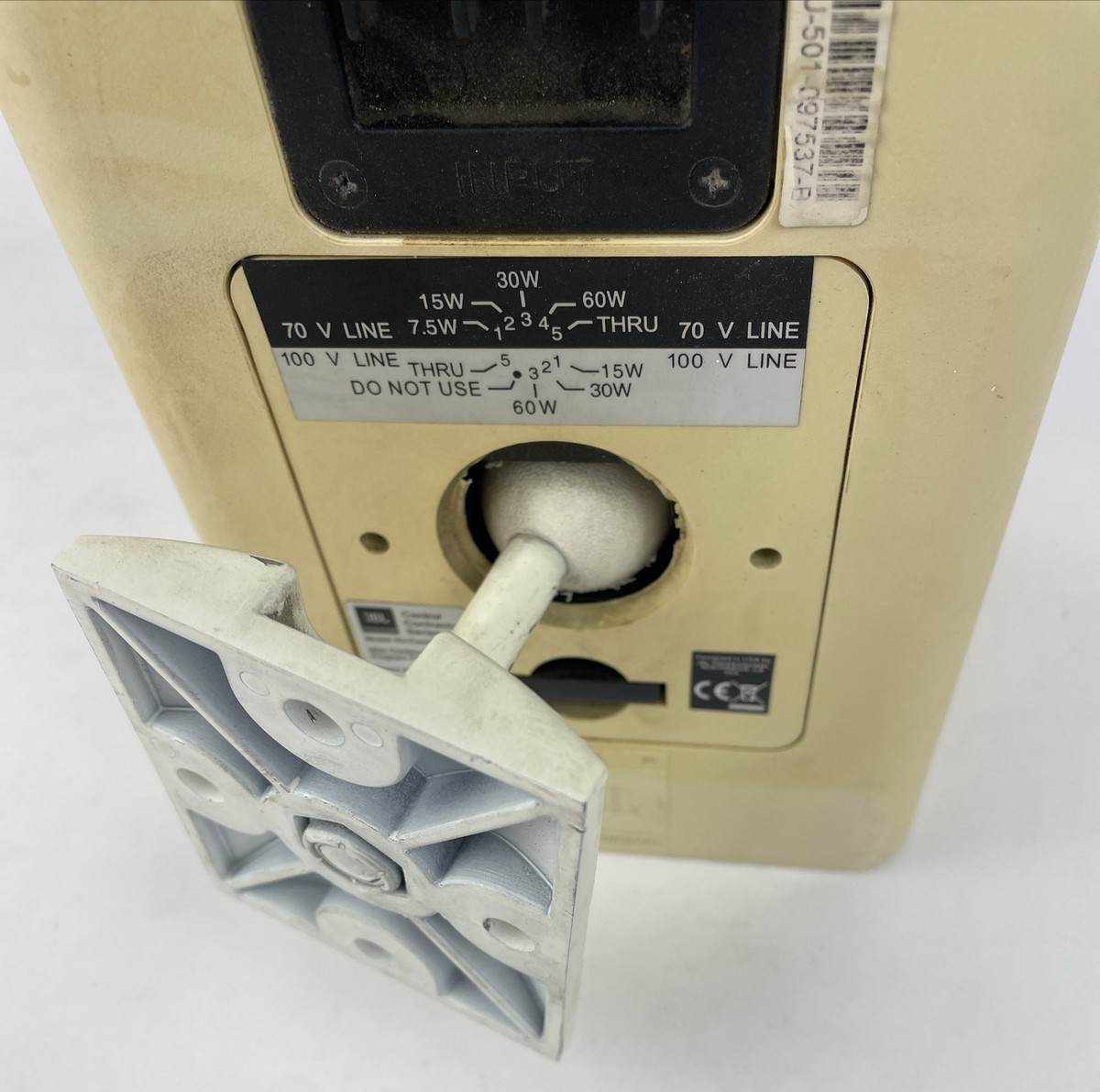JBL Control 25AV  Speaker Shielded Indoor/outdoor with Mounting Bracket