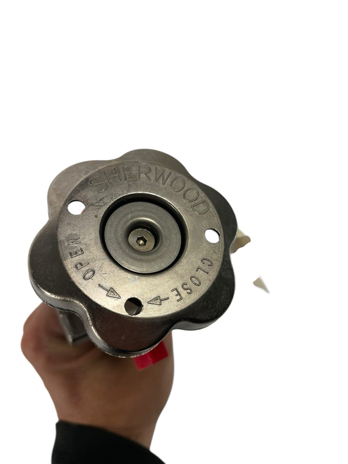 Sherwood Dual Fuel Valve Horizontal  1/4-18 NPT 1-1/8  FusePlug 3600 PSI Plated