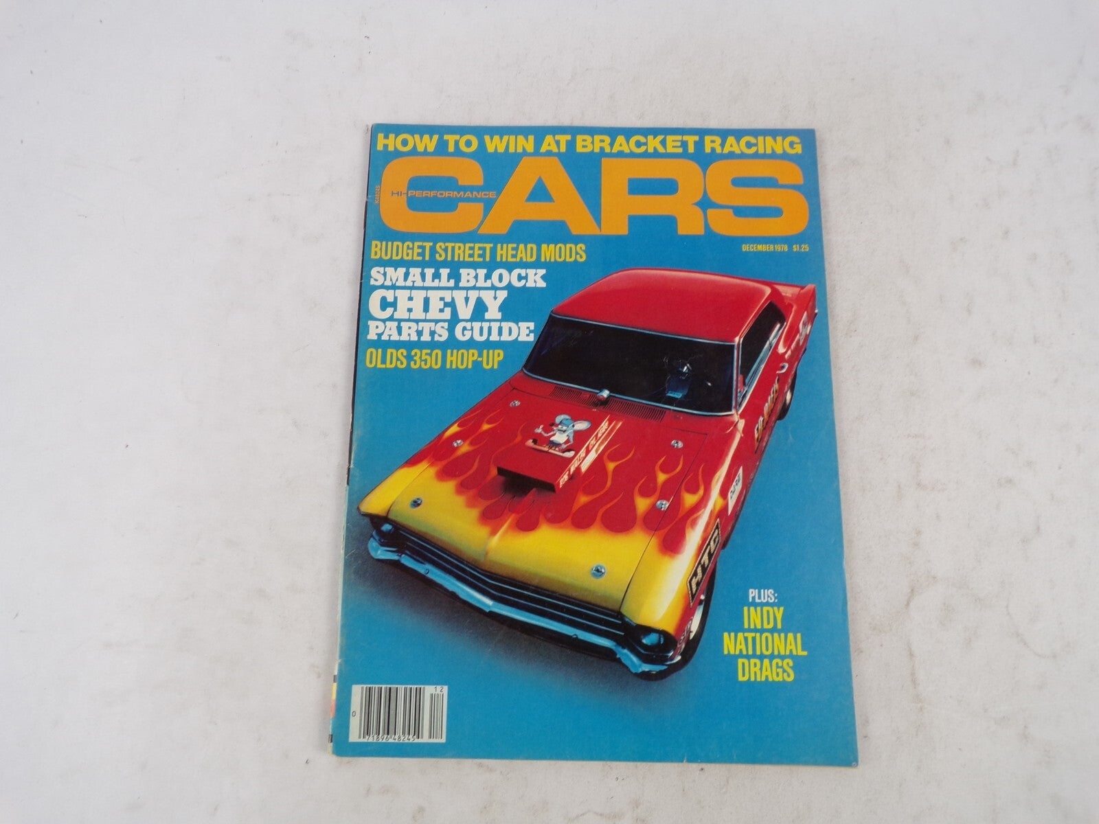 December 1978 Cars Hi-Performance Budget Street Head Mods Small Block Chevy Part