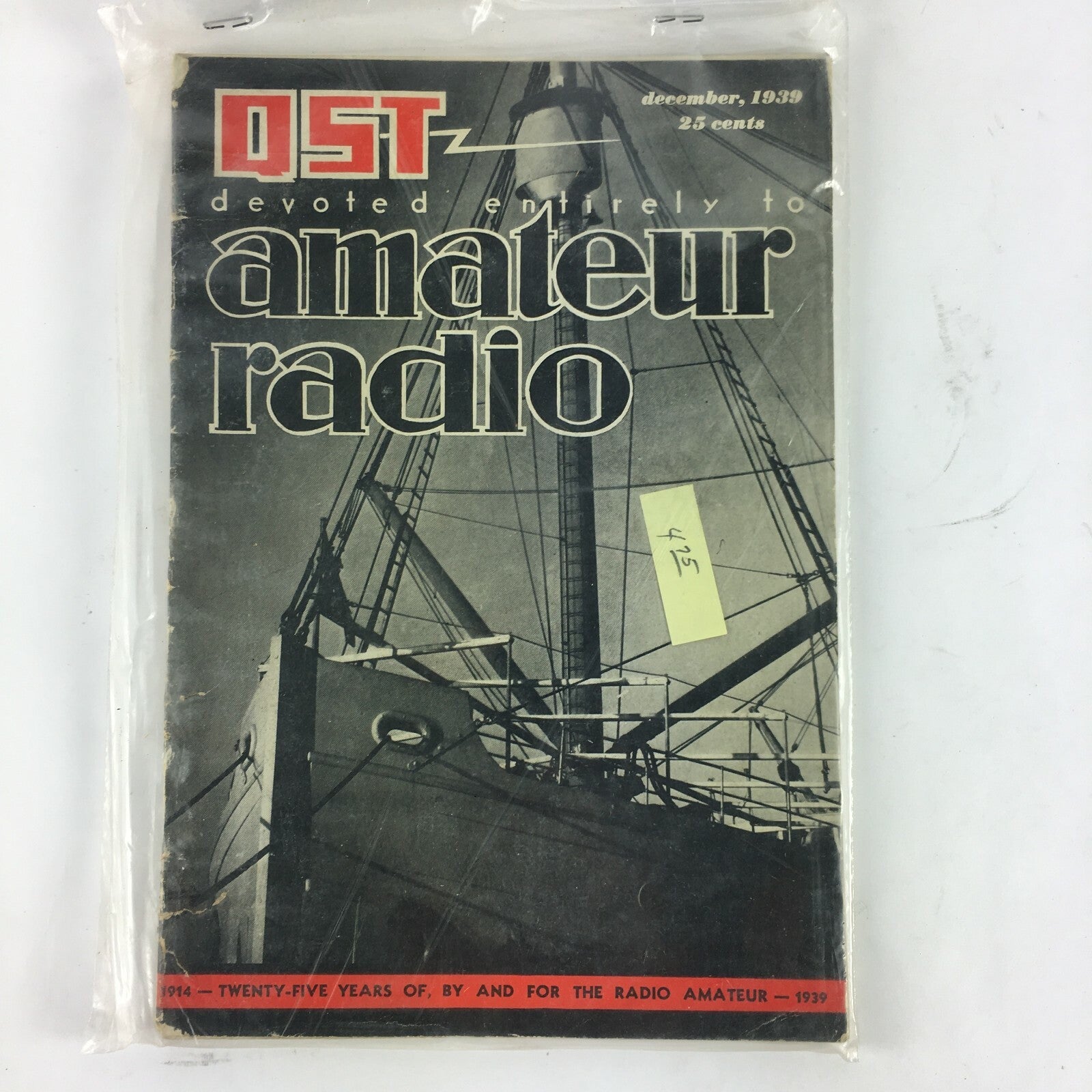 December 1939 QST devoted entirely to Amateur Radio Magazine 