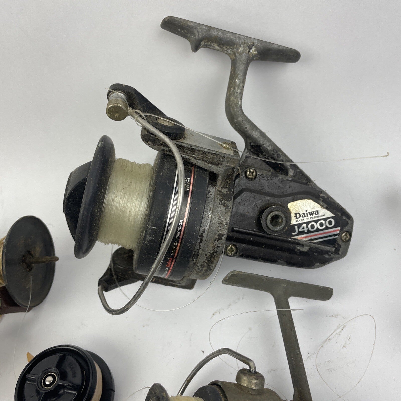 10 + Vintage Bait Cast Conventional Spinning Fresh Salt Reels For Parts Repair