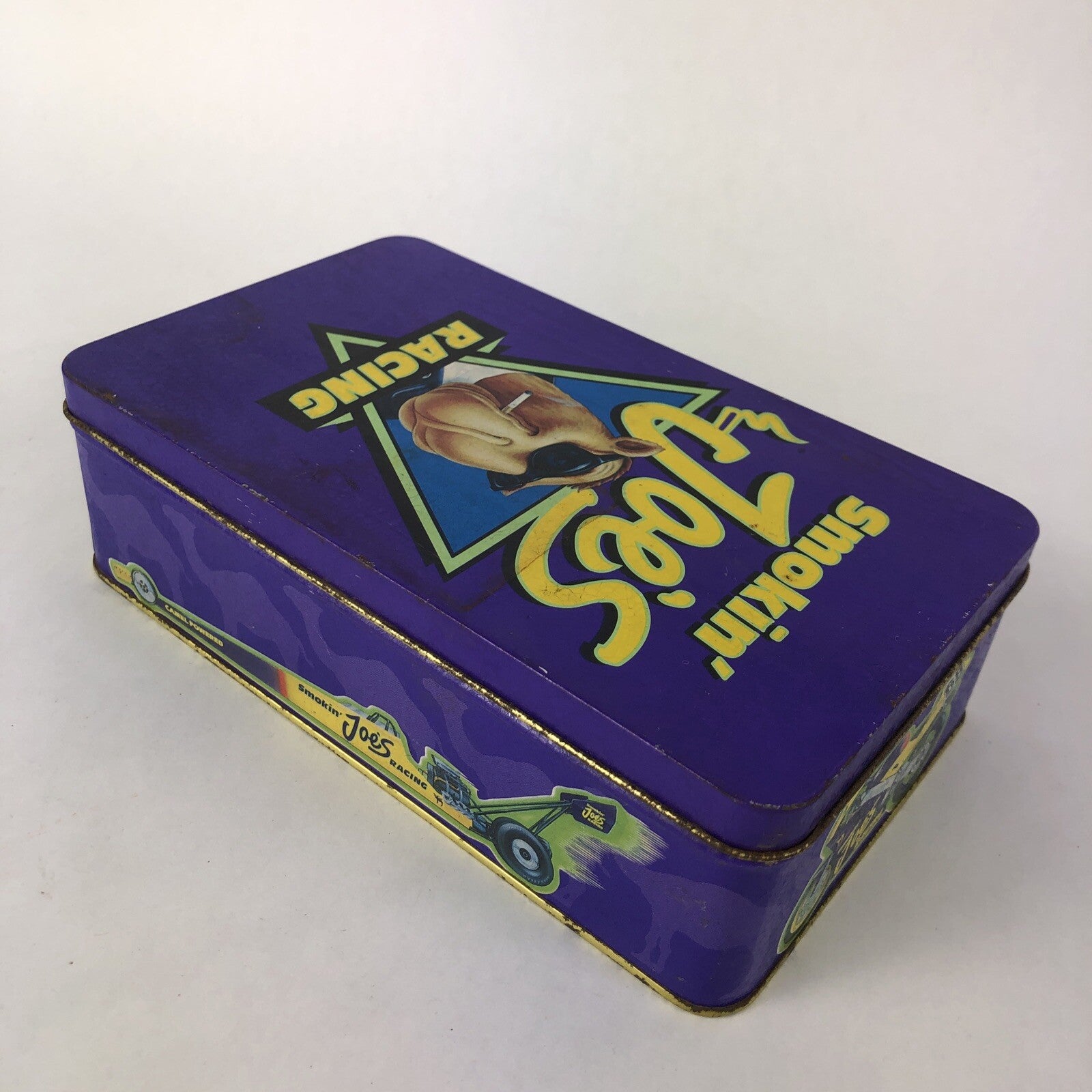 Camel Powered Smokin Joe’s Racing Tin With Matches Collectors item - LOOK