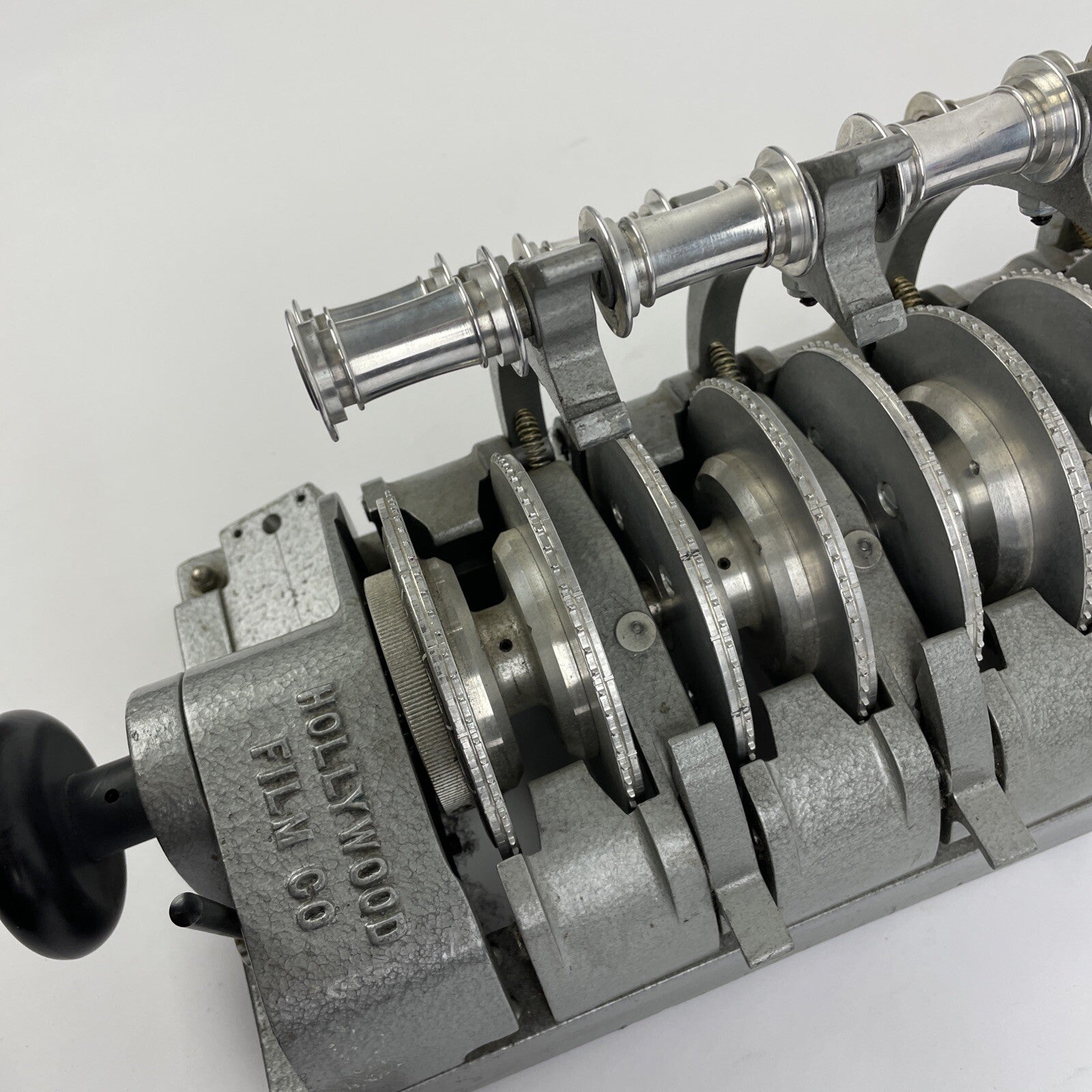 Hollywood Film Co. Universal 35mm 4 Gang Editing Synchronizer Vintage Model 35-4