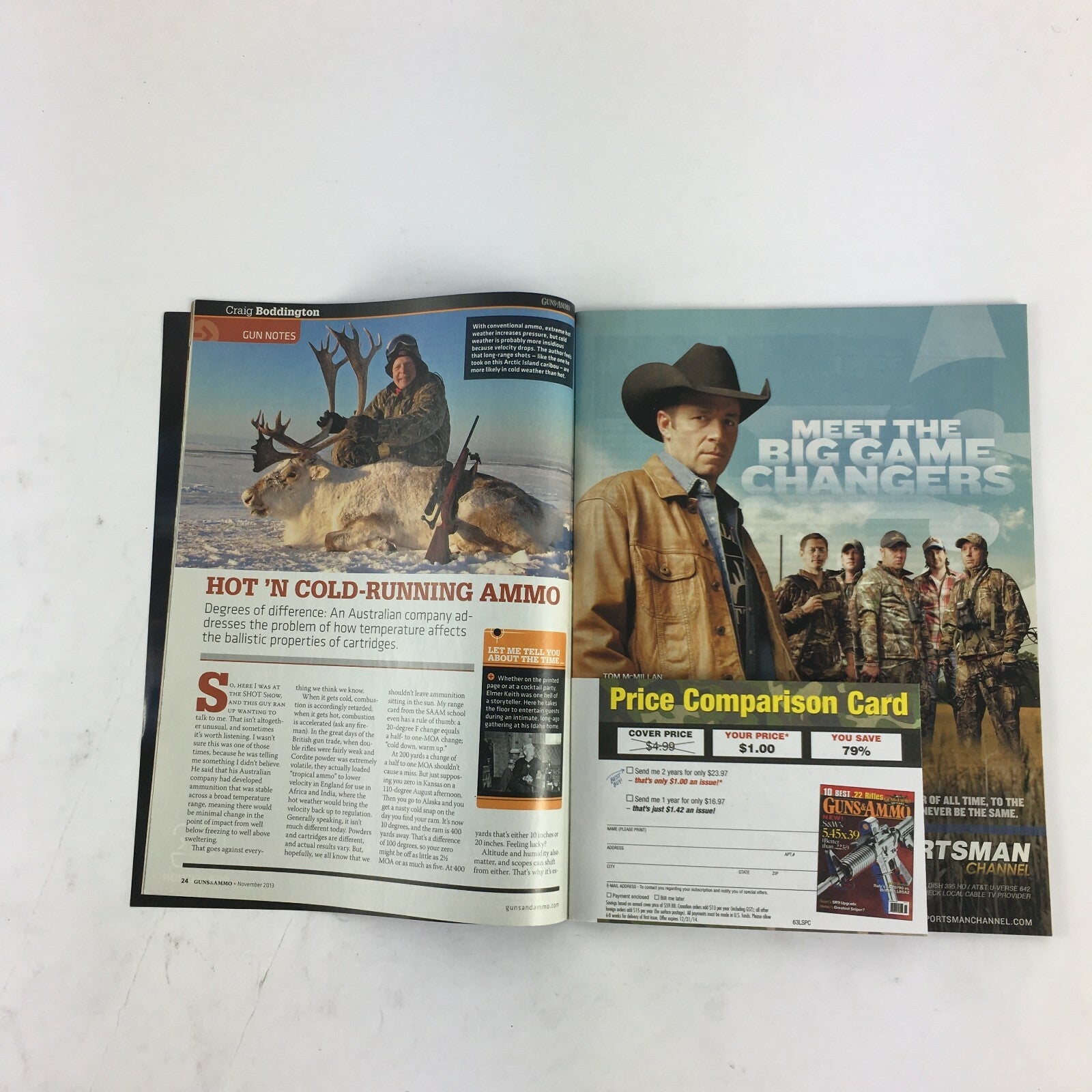 December 2017 Guns & Ammo Magazine Taurus Pair of Semi Auto 9mm Rifle Revelation