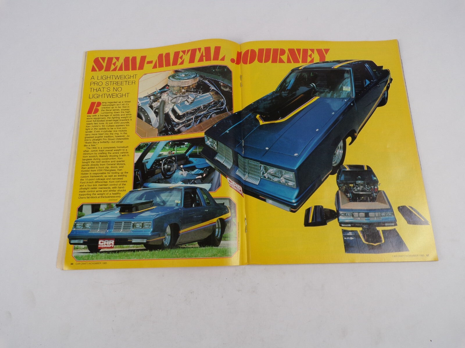 November 1985 Car Craft Musclecar Classics! Blown Hemi Street Stomper