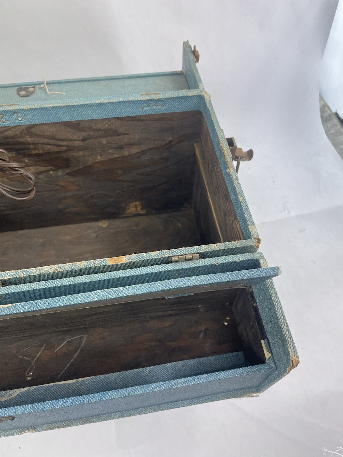 Vintage Westinghouse Tube TV Radio Service Repairman Toolbox Carrying Case