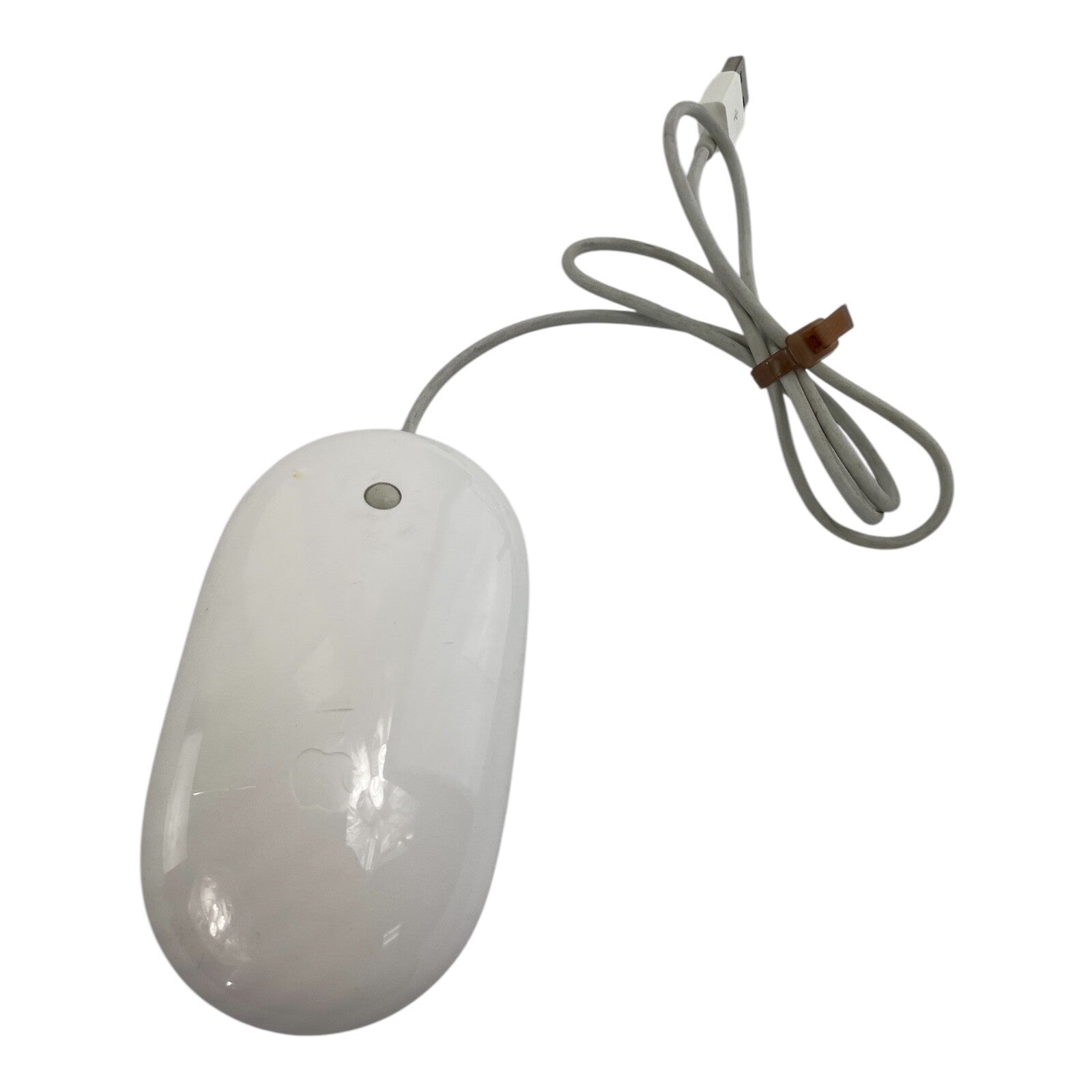 Classic Genuine OEM Apple USB Wired Optical Mouse Model A1152 White