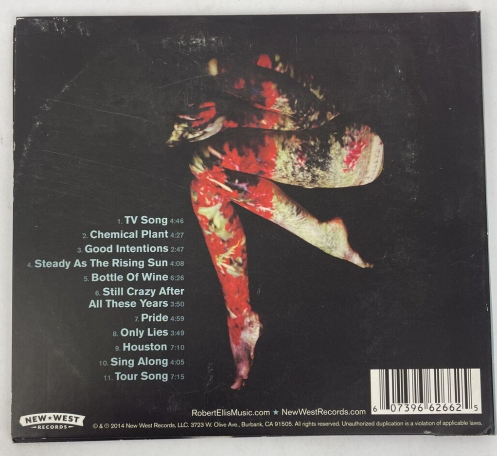 The Lights From The Chemical Plant [Digital Audio CD 2014] Robert Ellis - Signed