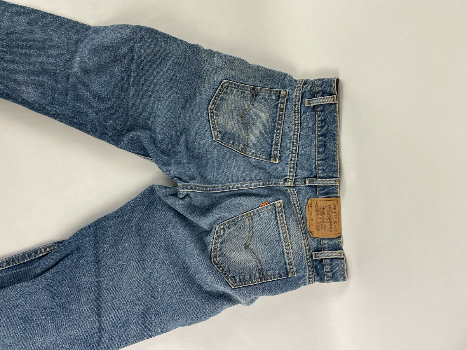 Levi's Men's Light Blue 505 Regular Fit Straight Leg Jeans Size W 32 L 32