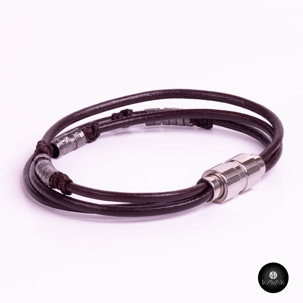 Kavak - Handmade Elegant Leather Man Adjustable Women's Bracelet