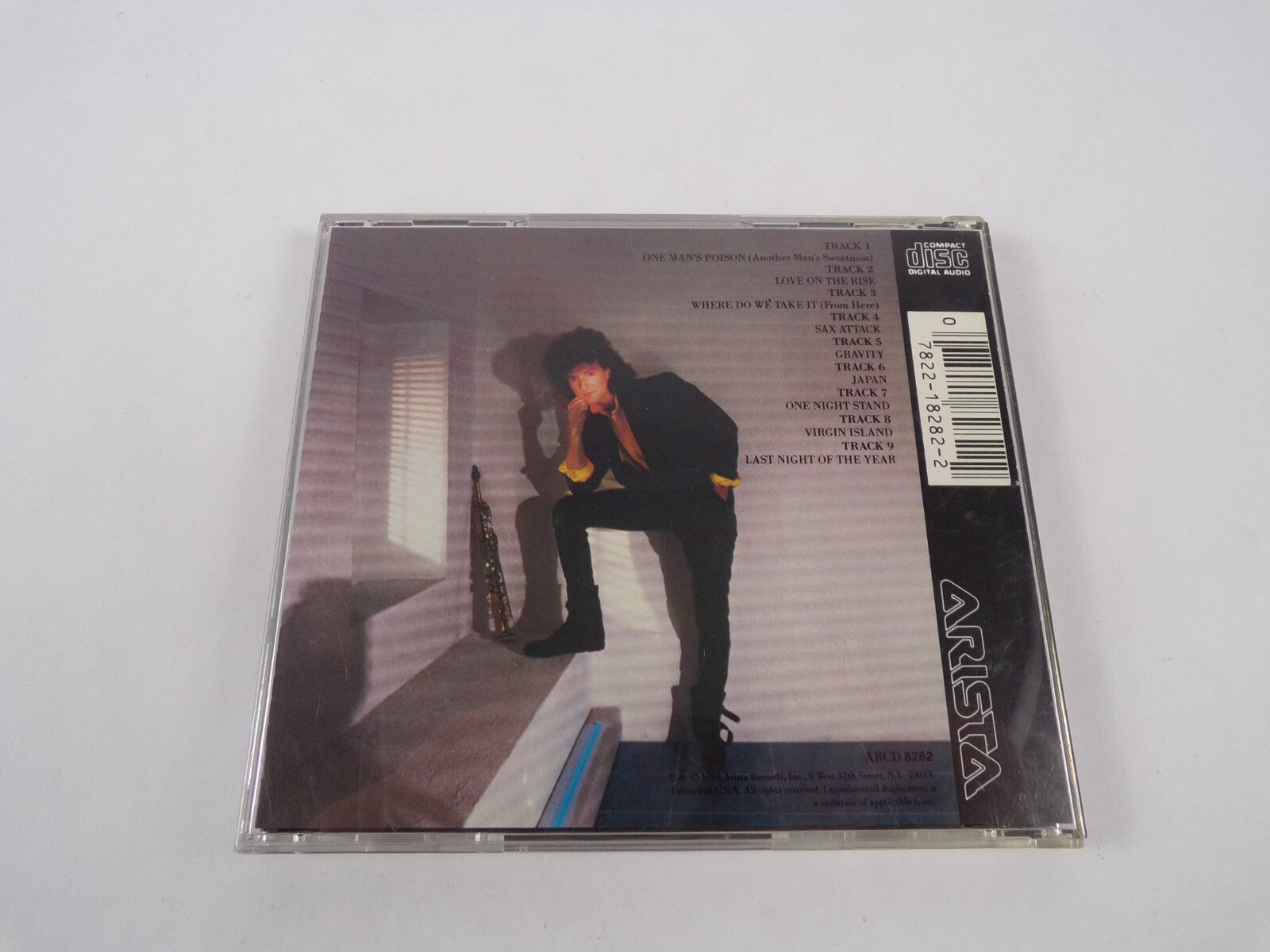 Kenny G/Gravity One Man's Poison Love On The Rise Where Do We' Take It Sax CD#12