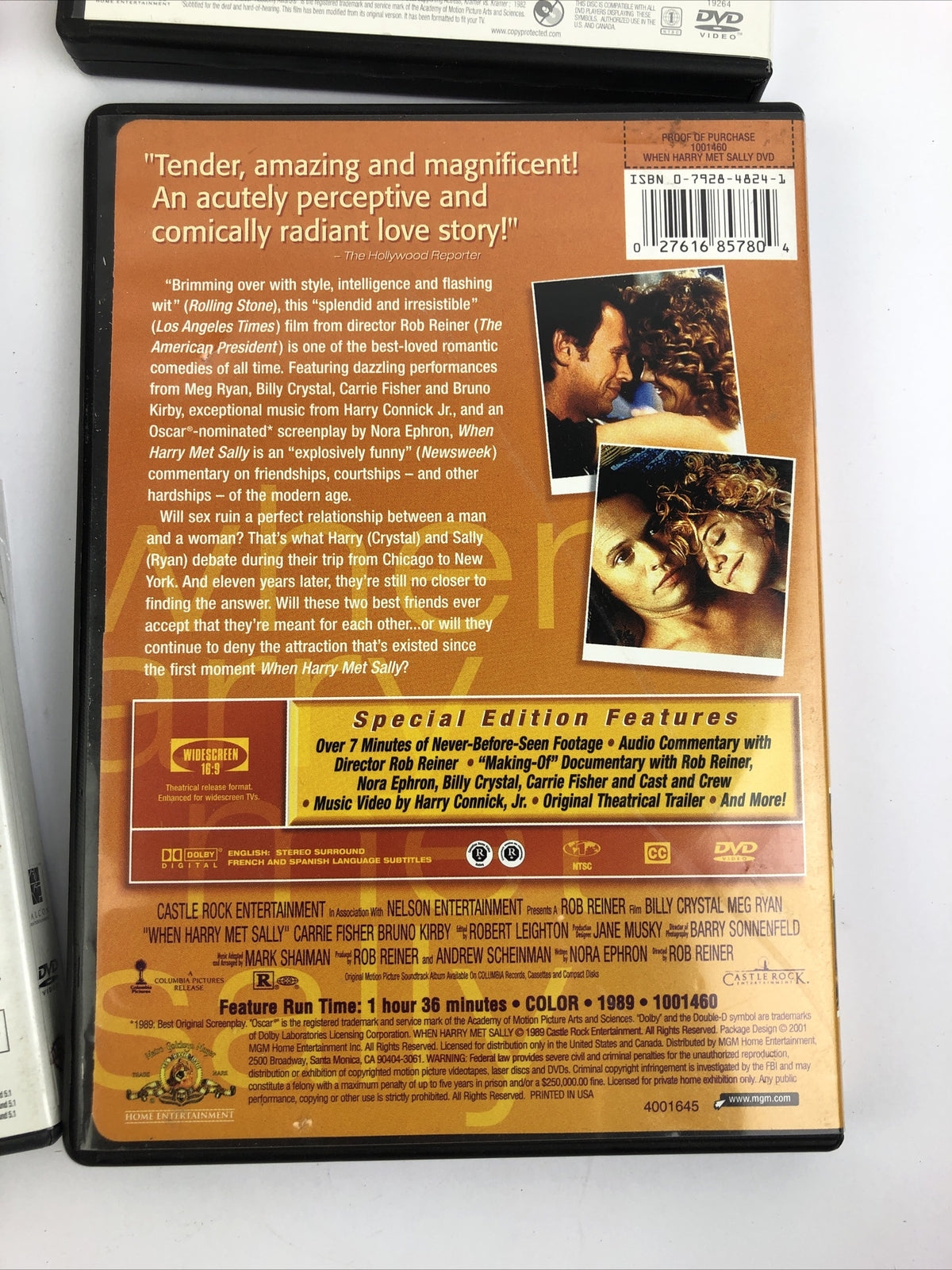 Lot Of 4 Romantic Comedy Movies On DVD Rom-Com - No Reservations - Prime - 